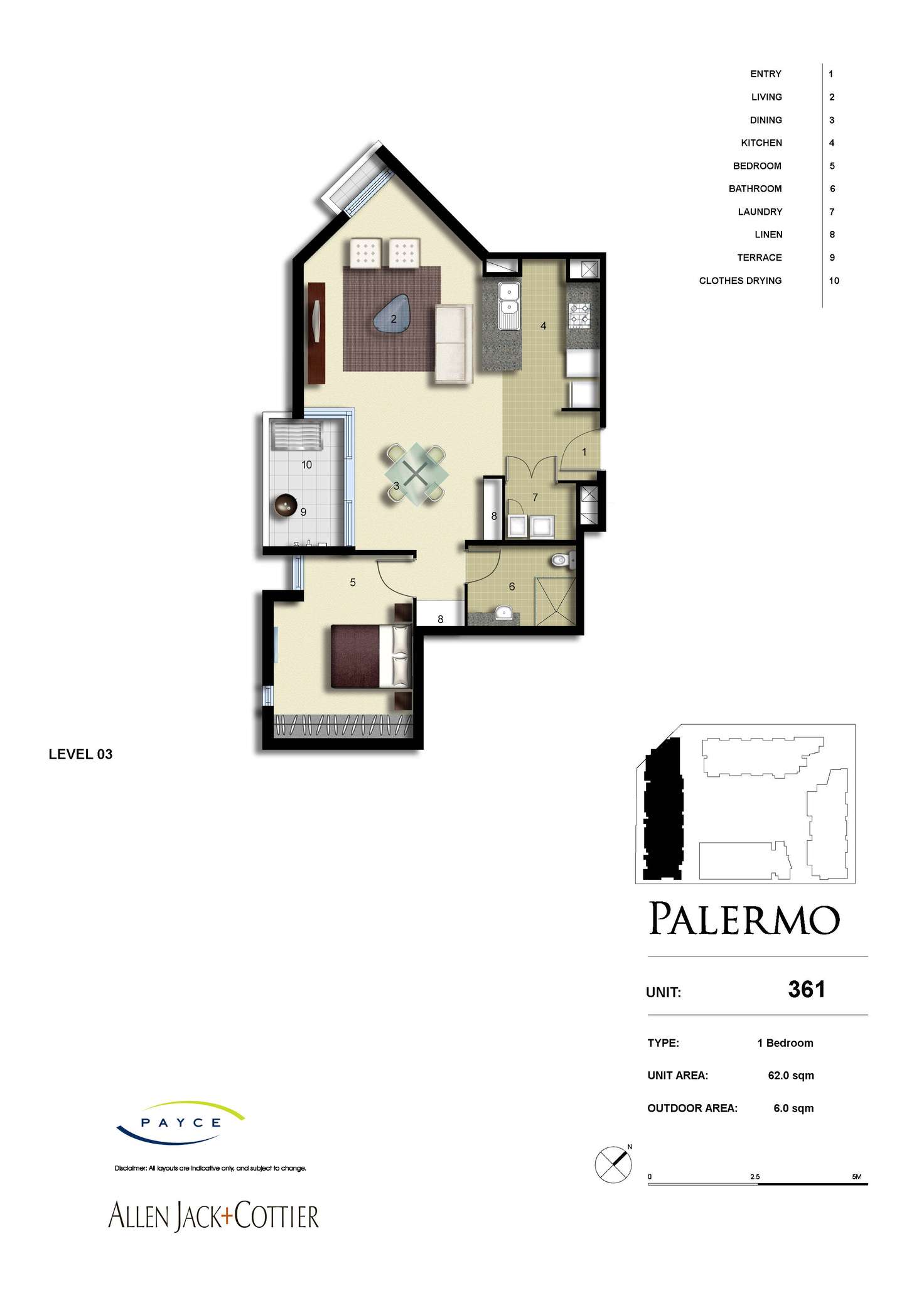 Floorplan of Homely apartment listing, 361/3 Baywater Drive, Wentworth Point NSW 2127