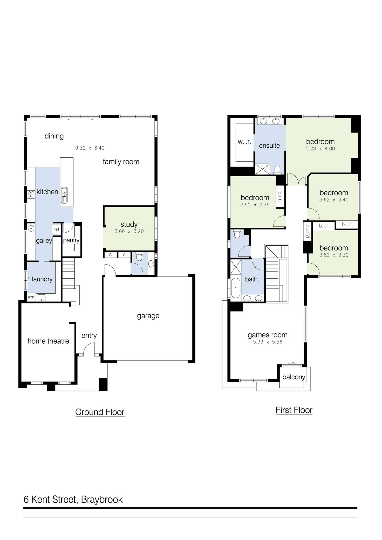 Floorplan of Homely house listing, 6 Kent Street, Braybrook VIC 3019