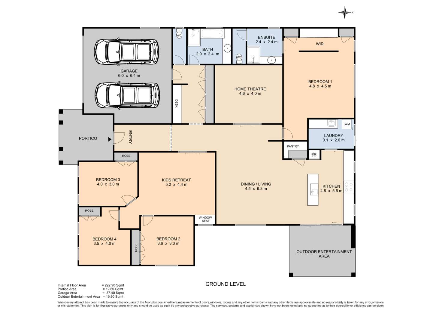 Floorplan of Homely house listing, 141 Stenner Street, Rangeville QLD 4350