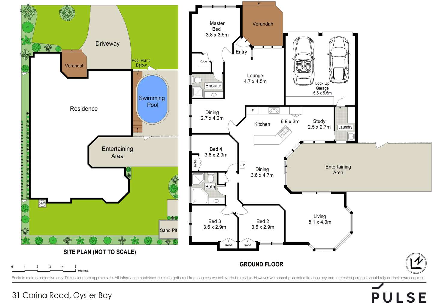 Floorplan of Homely house listing, 31 Carina Road, Oyster Bay NSW 2225