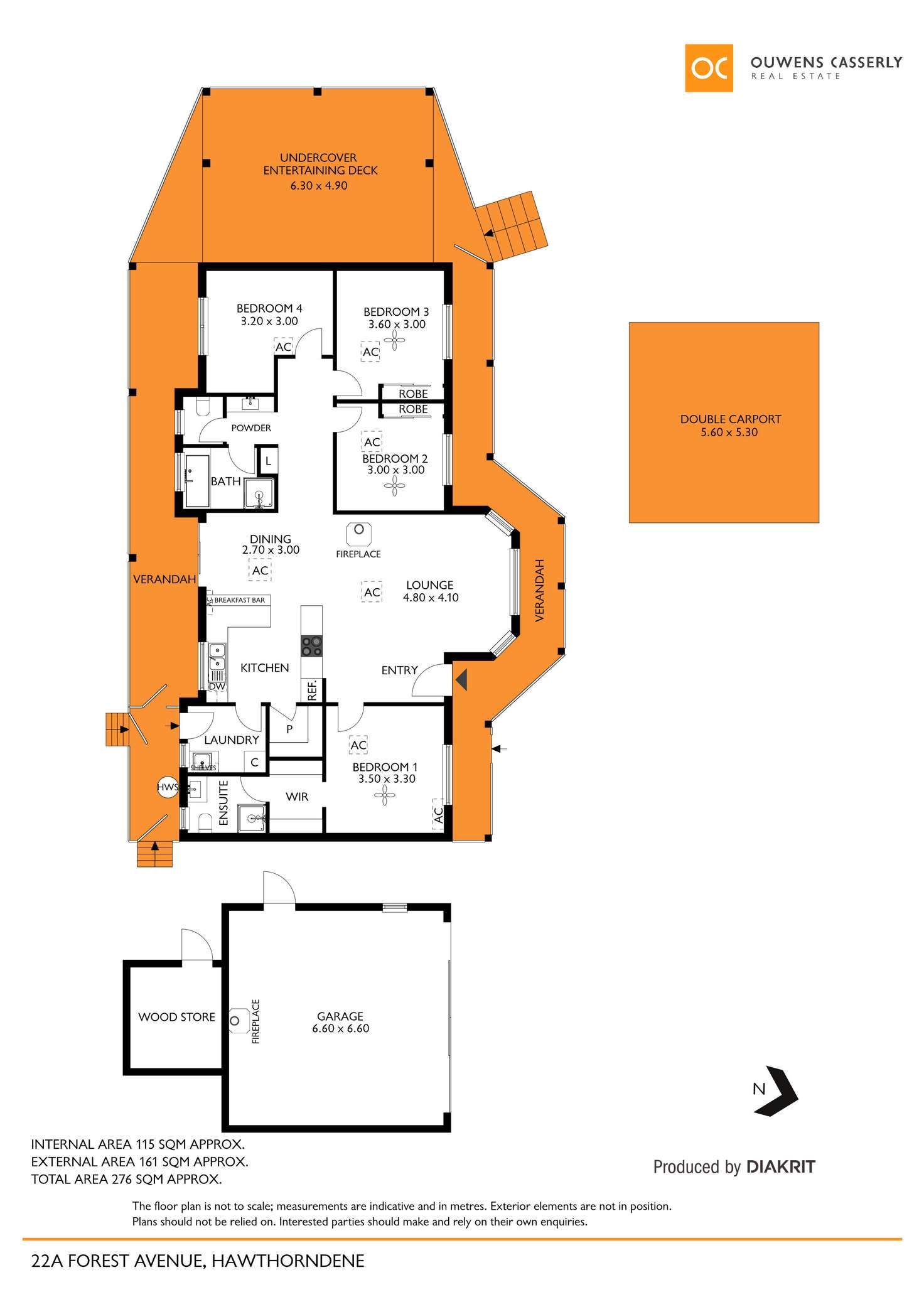 Floorplan of Homely house listing, 22A Forest Avenue, Hawthorndene SA 5051