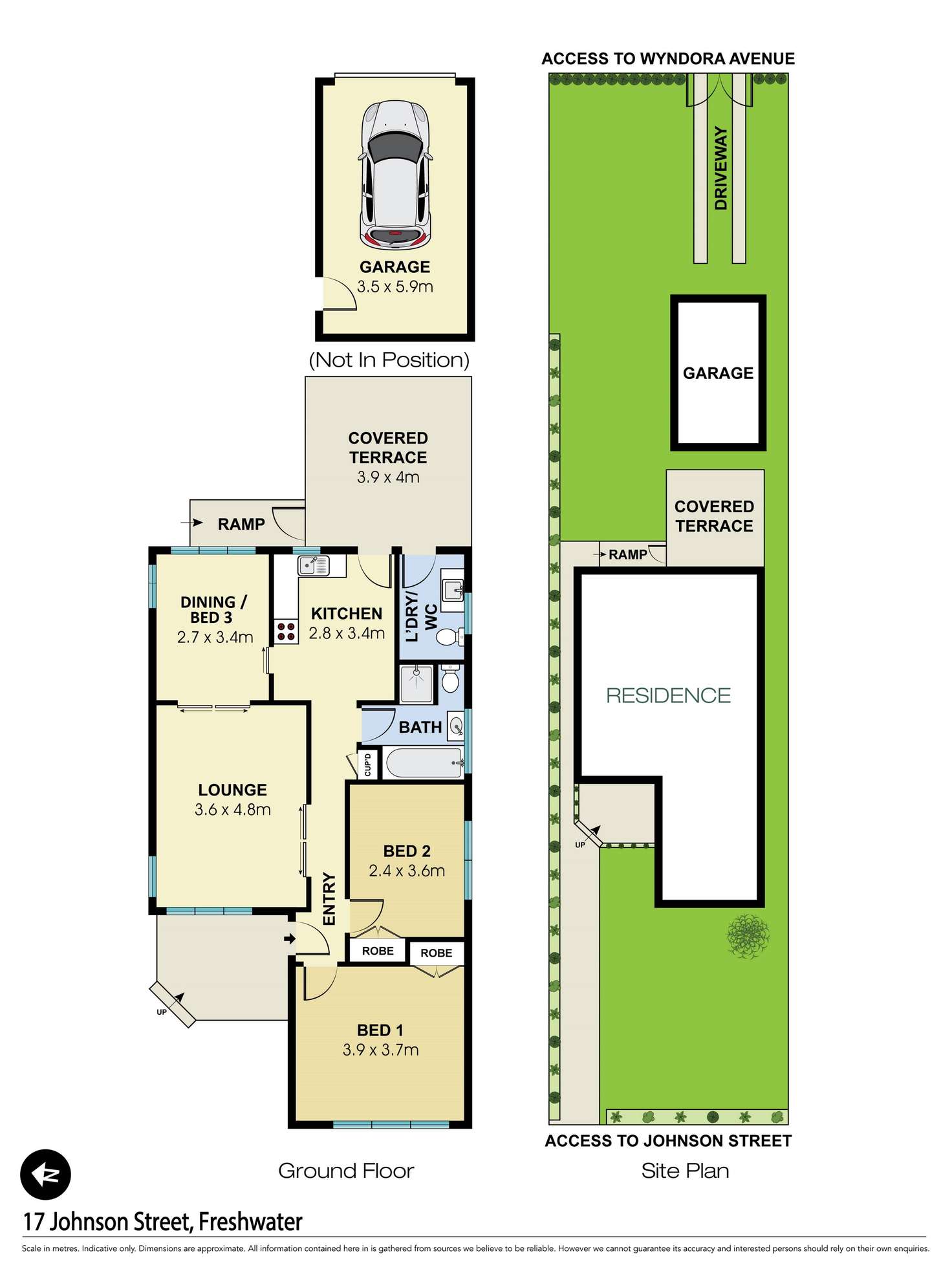 Floorplan of Homely house listing, 17 Johnson Street, Freshwater NSW 2096