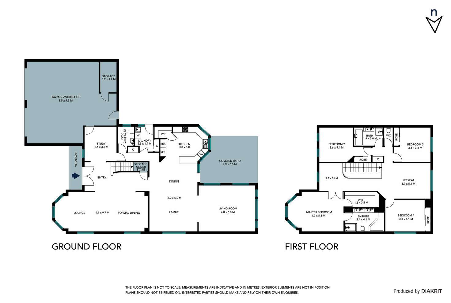 Floorplan of Homely house listing, 5 Dordogne Court, Roxburgh Park VIC 3064