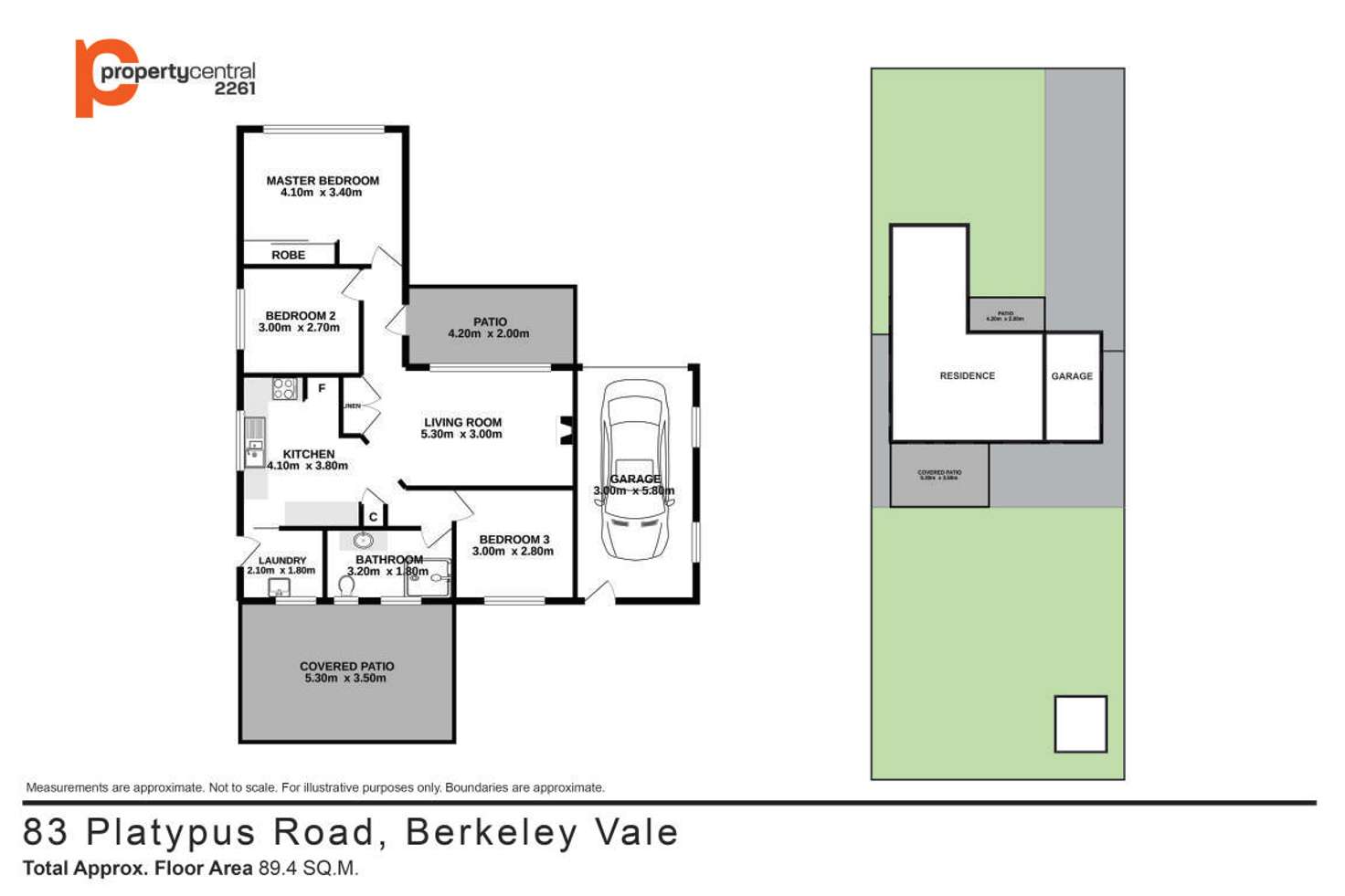 Floorplan of Homely house listing, 83 Platypus Road, Berkeley Vale NSW 2261