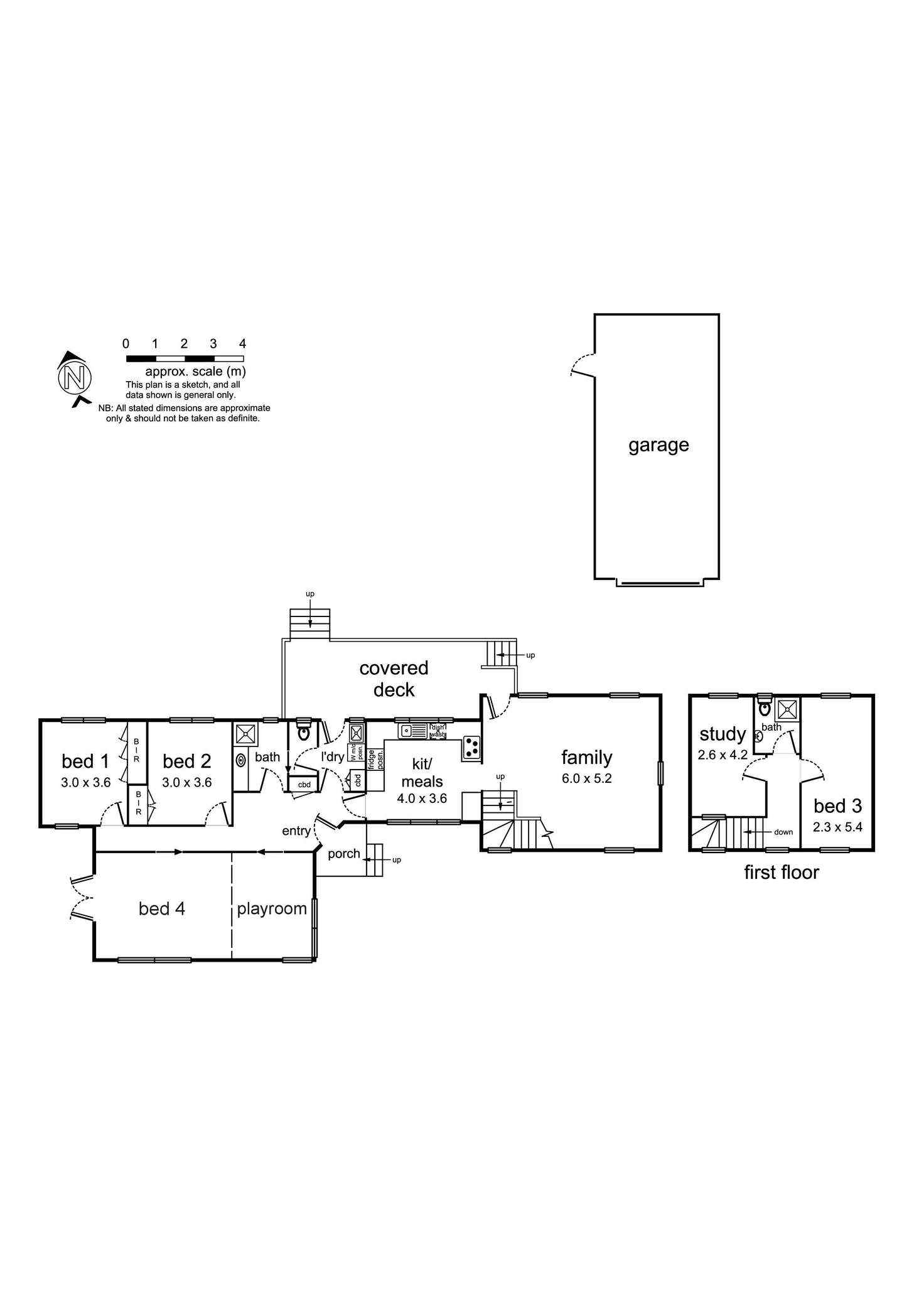 Floorplan of Homely house listing, 609 - 611 Park Road, Park Orchards VIC 3114