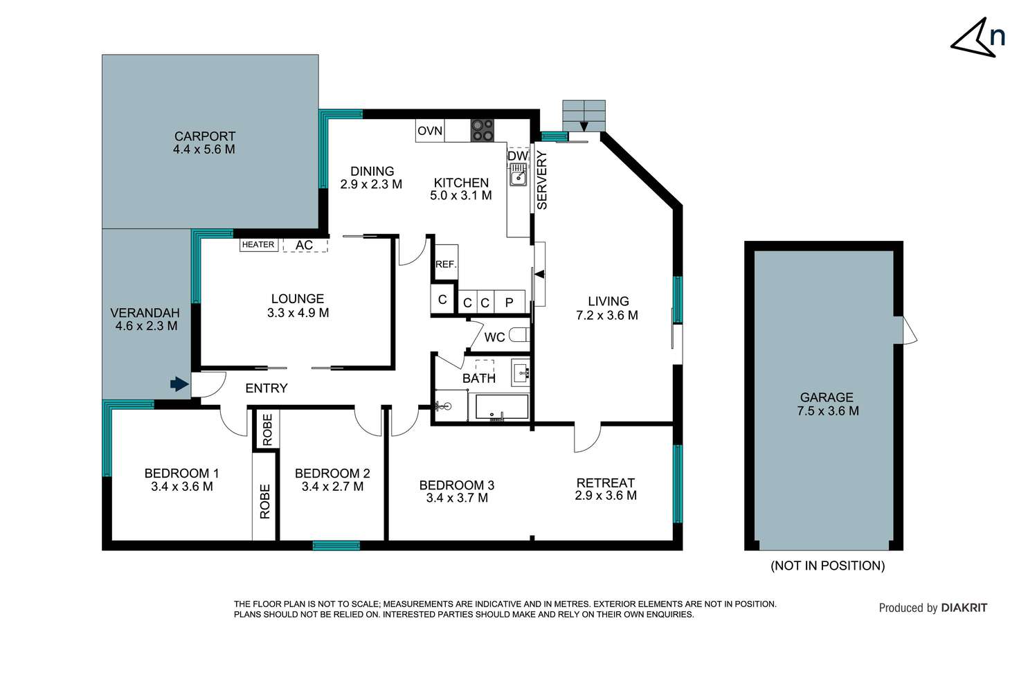 Floorplan of Homely house listing, 101 Spring Street, Thomastown VIC 3074