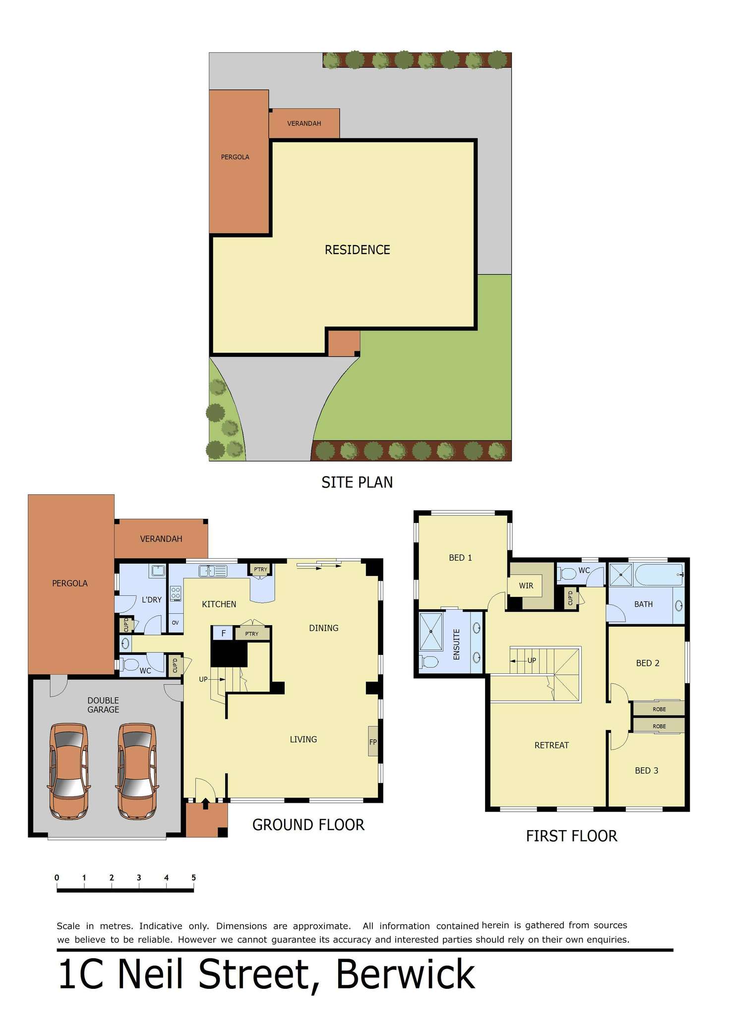 Floorplan of Homely house listing, 1C Neill Street, Berwick VIC 3806