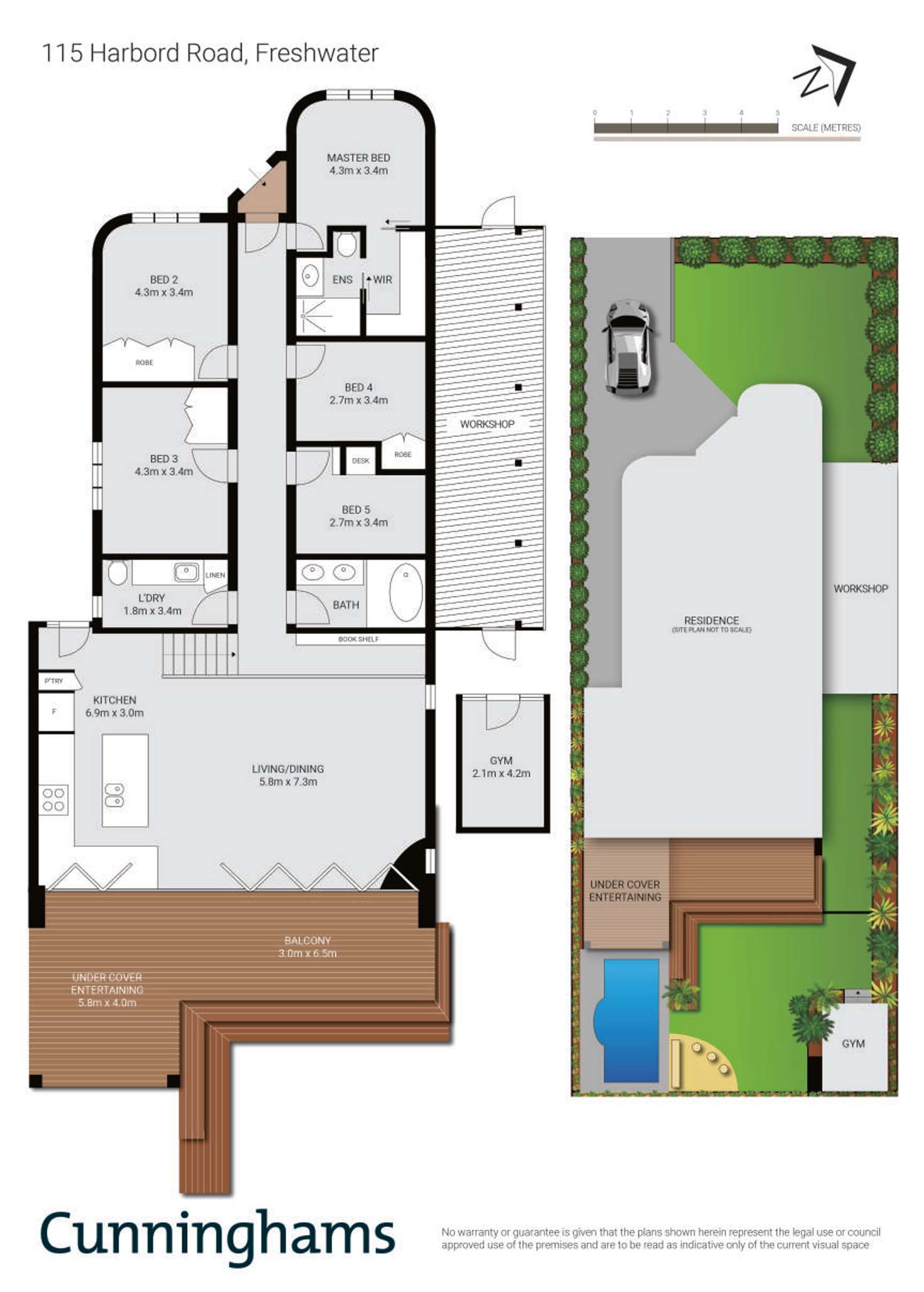 Floorplan of Homely house listing, 115 Harbord Road, Freshwater NSW 2096