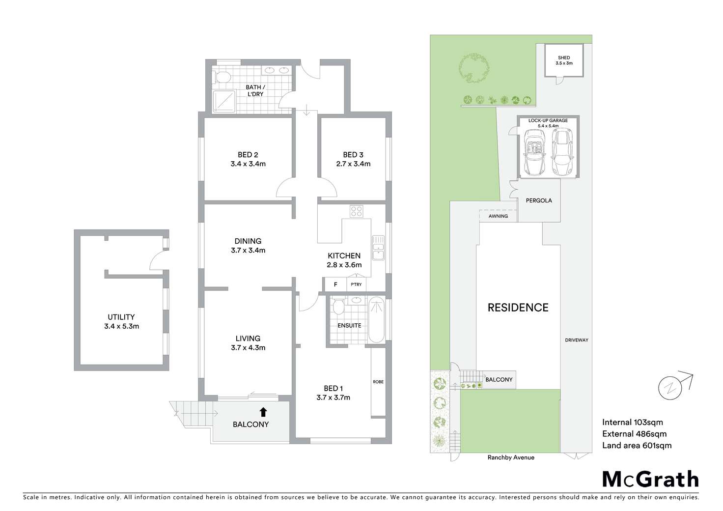 Floorplan of Homely house listing, 18 Ranchby Avenue, Lake Heights NSW 2502