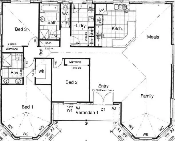 Floorplan of Homely rural property listing, 124 Castle Drive, Tarleton TAS 7310
