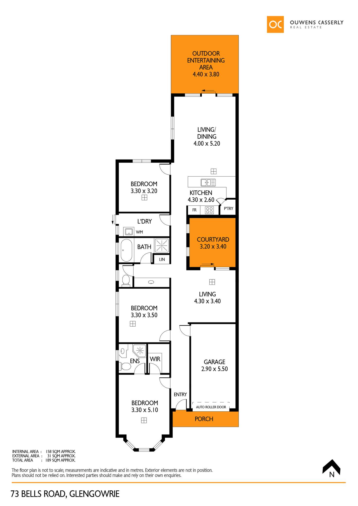 Floorplan of Homely house listing, 73 Bells Road, Glengowrie SA 5044