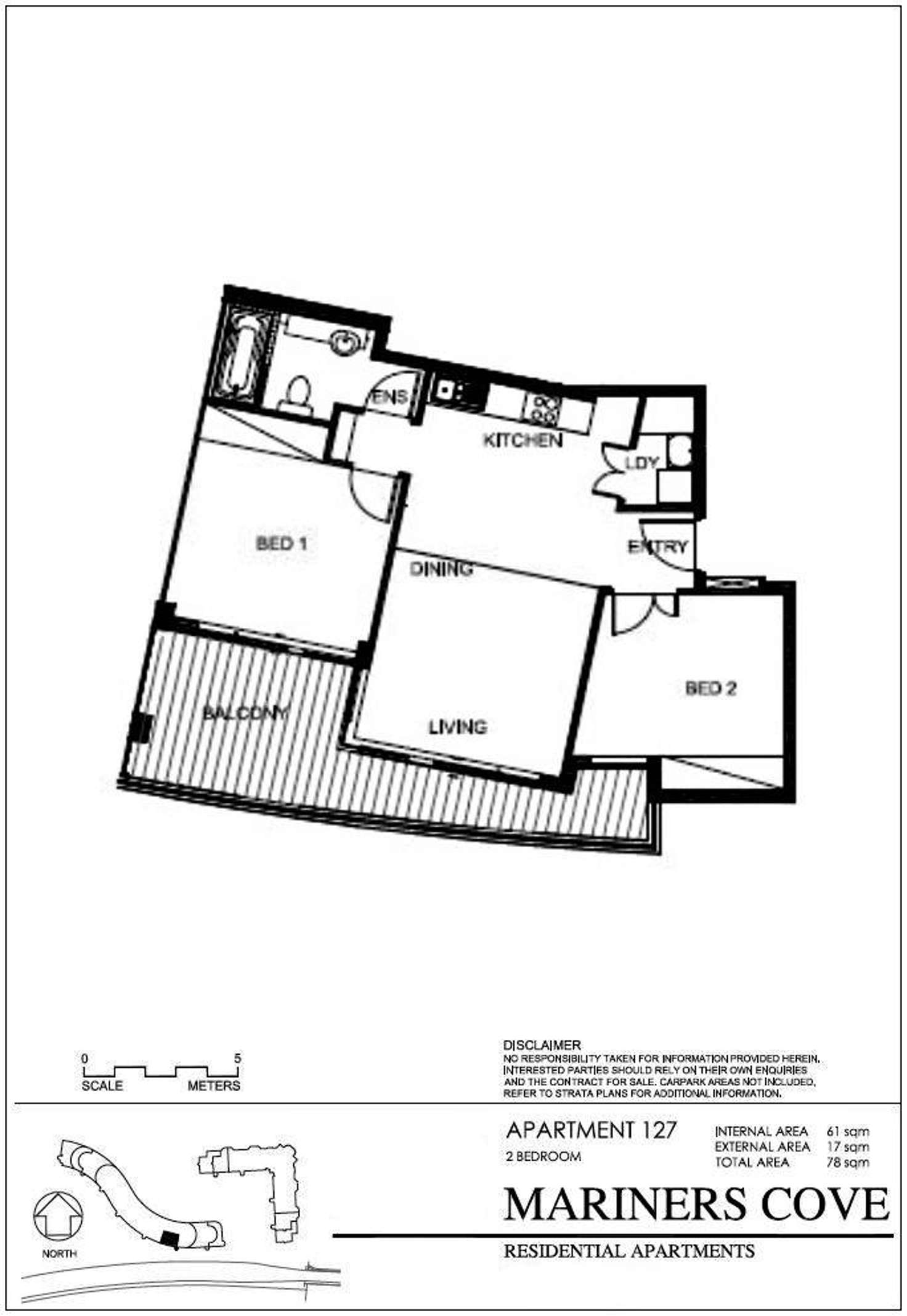 Floorplan of Homely apartment listing, 127/27 Bennelong Road, Wentworth Point NSW 2127