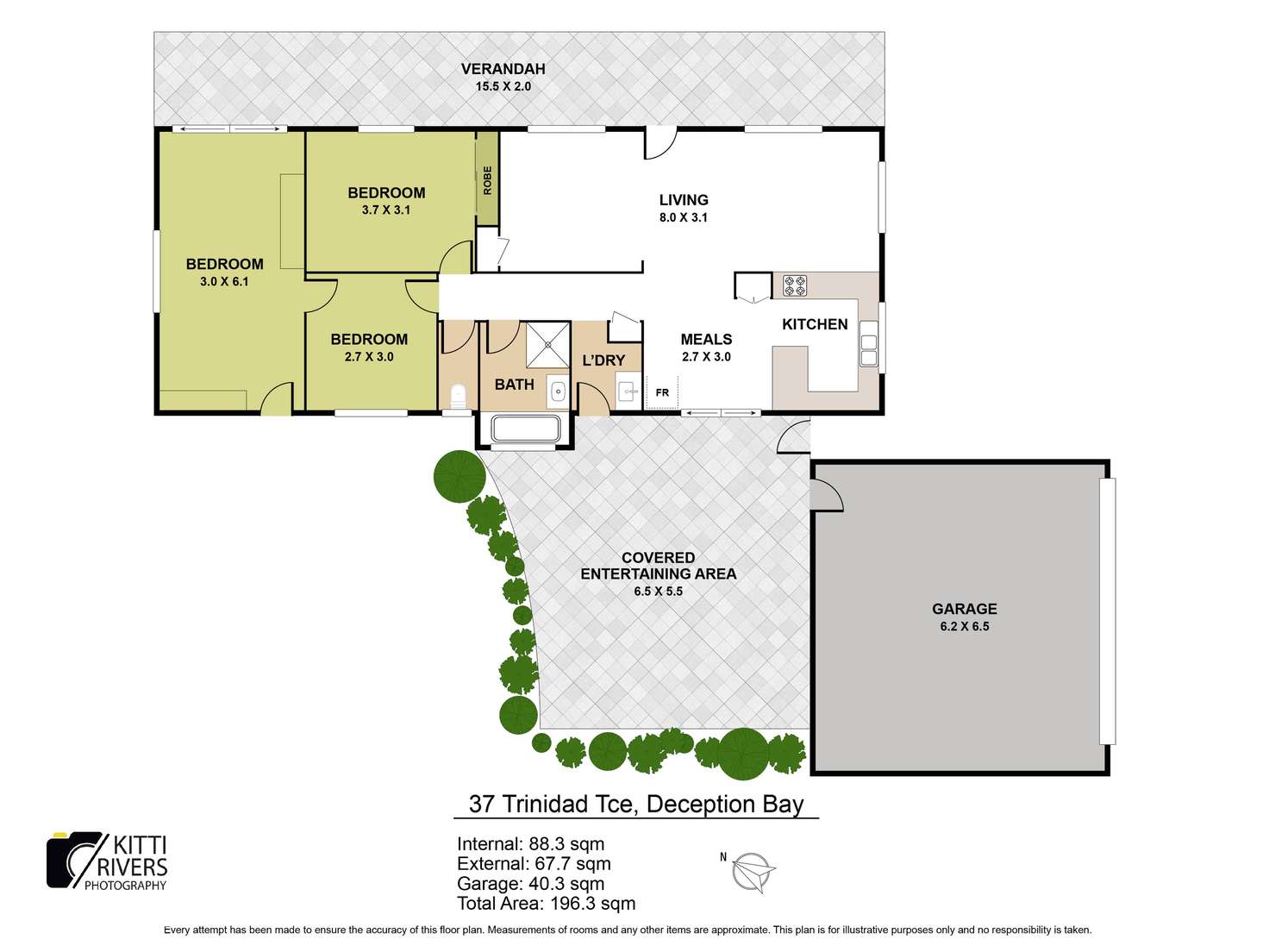 Floorplan of Homely house listing, 37 Trinidad Terrace, Deception Bay QLD 4508