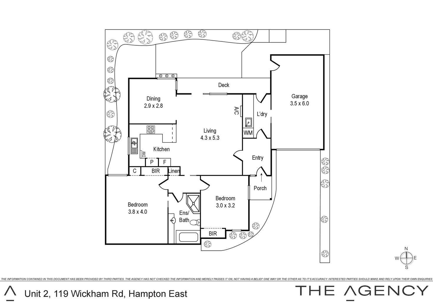 Floorplan of Homely house listing, 2/119 Wickham Road, Hampton East VIC 3188