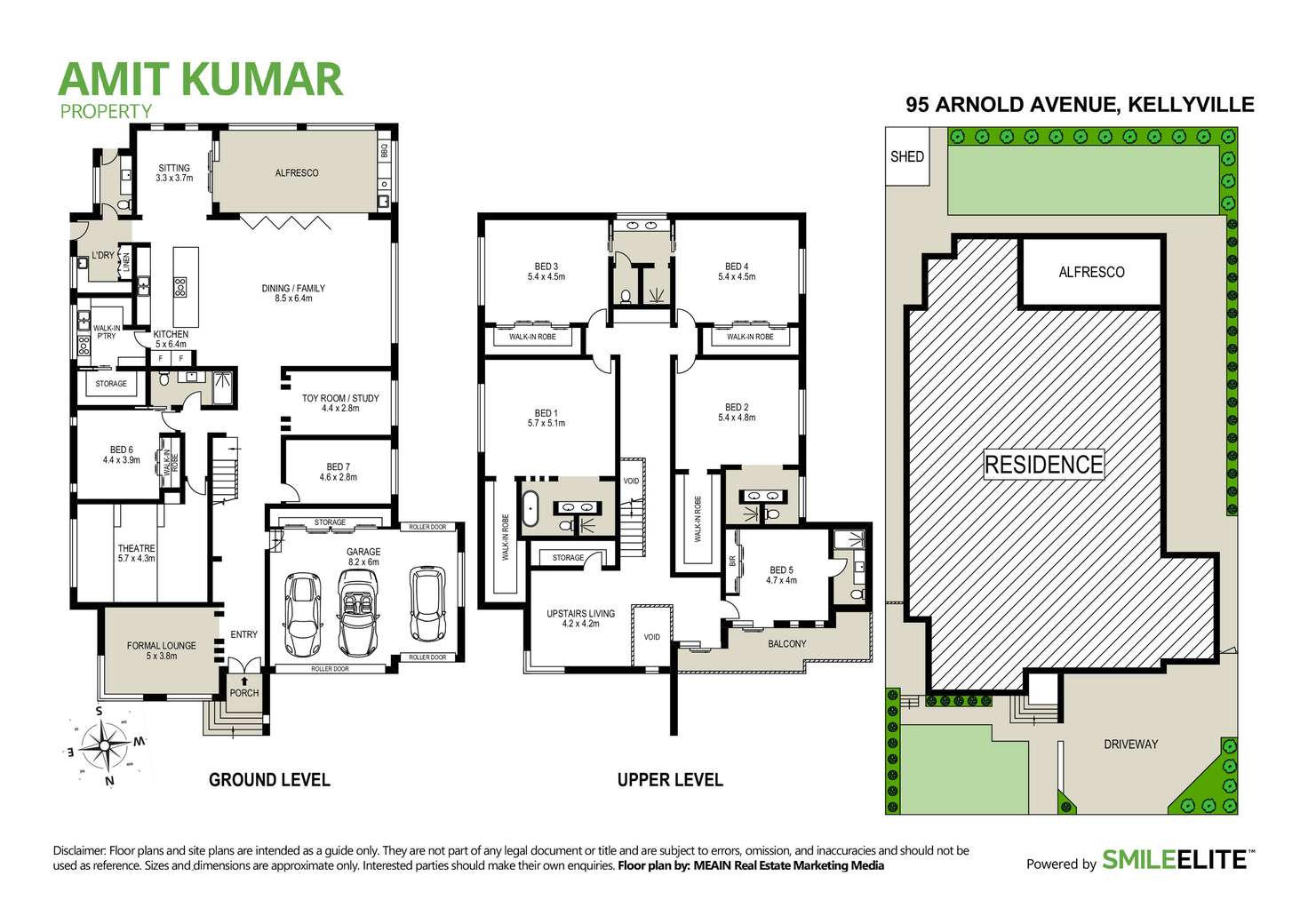 Floorplan of Homely house listing, 95 Arnold Avenue, Kellyville NSW 2155