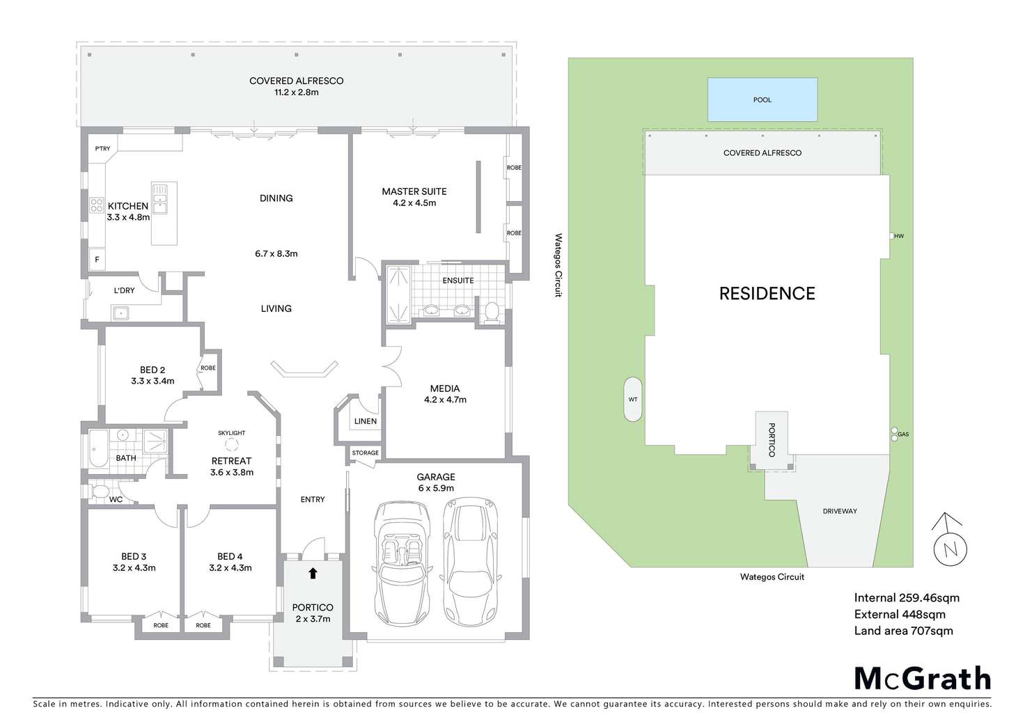 Floorplan of Homely house listing, 44 Wategos Circuit, Pelican Waters QLD 4551
