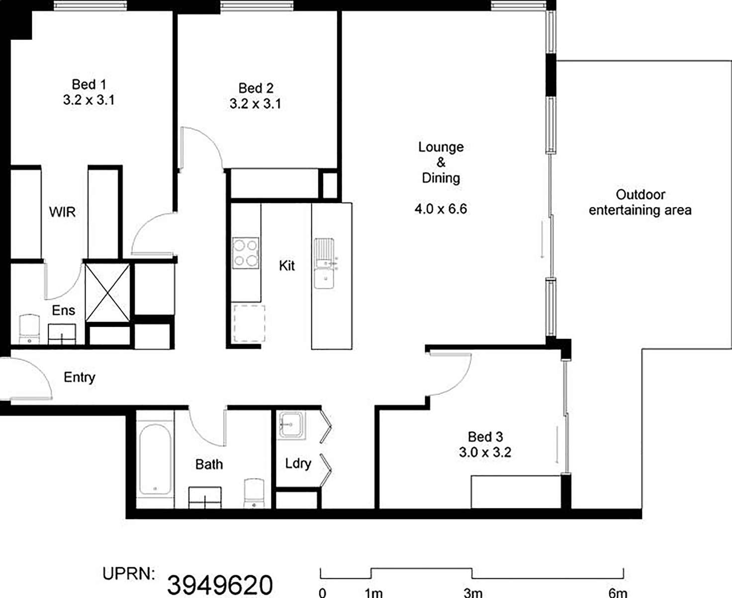 Floorplan of Homely apartment listing, 1035/111 High Street, Mascot NSW 2020
