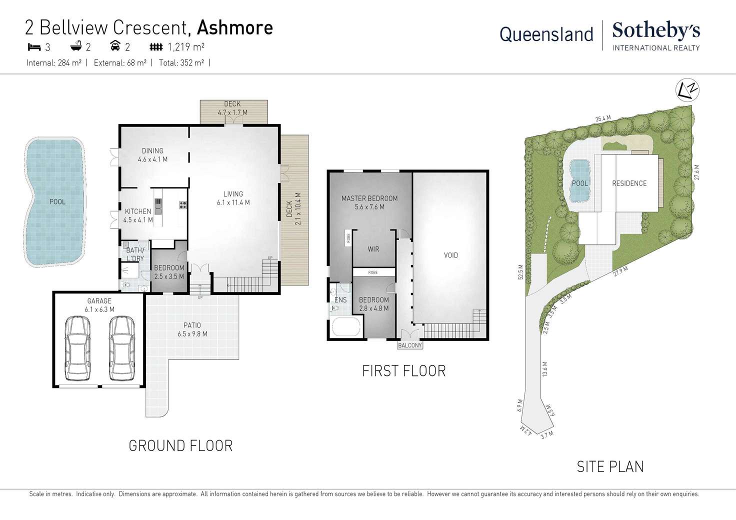 Floorplan of Homely house listing, 2 Bellview Crescent, Ashmore QLD 4214