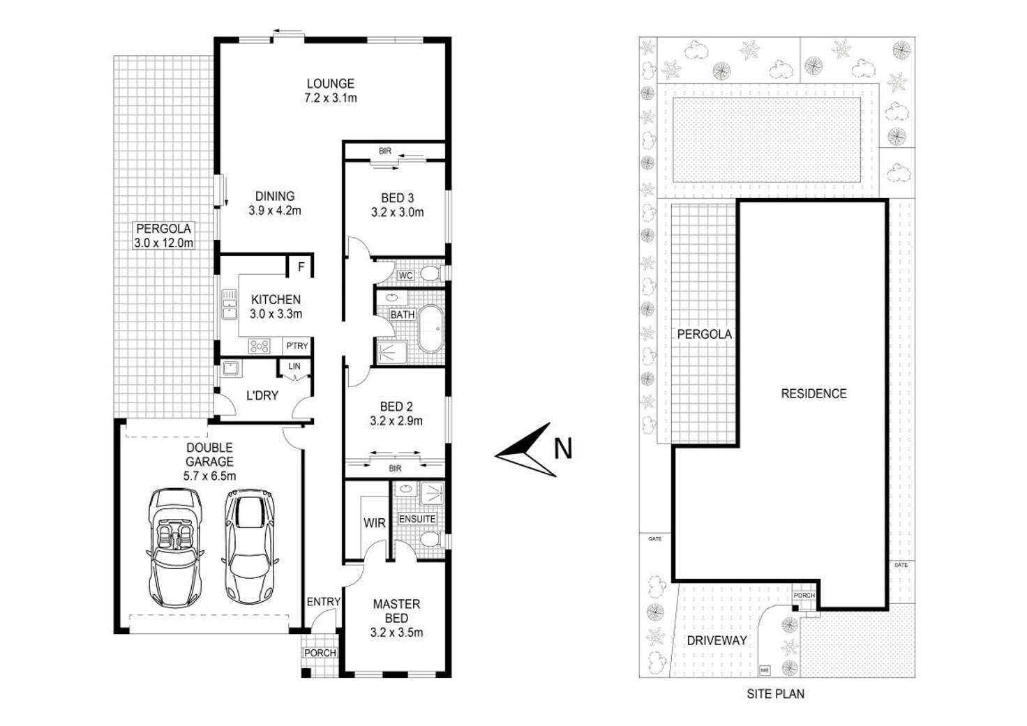 Floorplan of Homely house listing, 17 Fairhaven Avenue, Beveridge VIC 3753