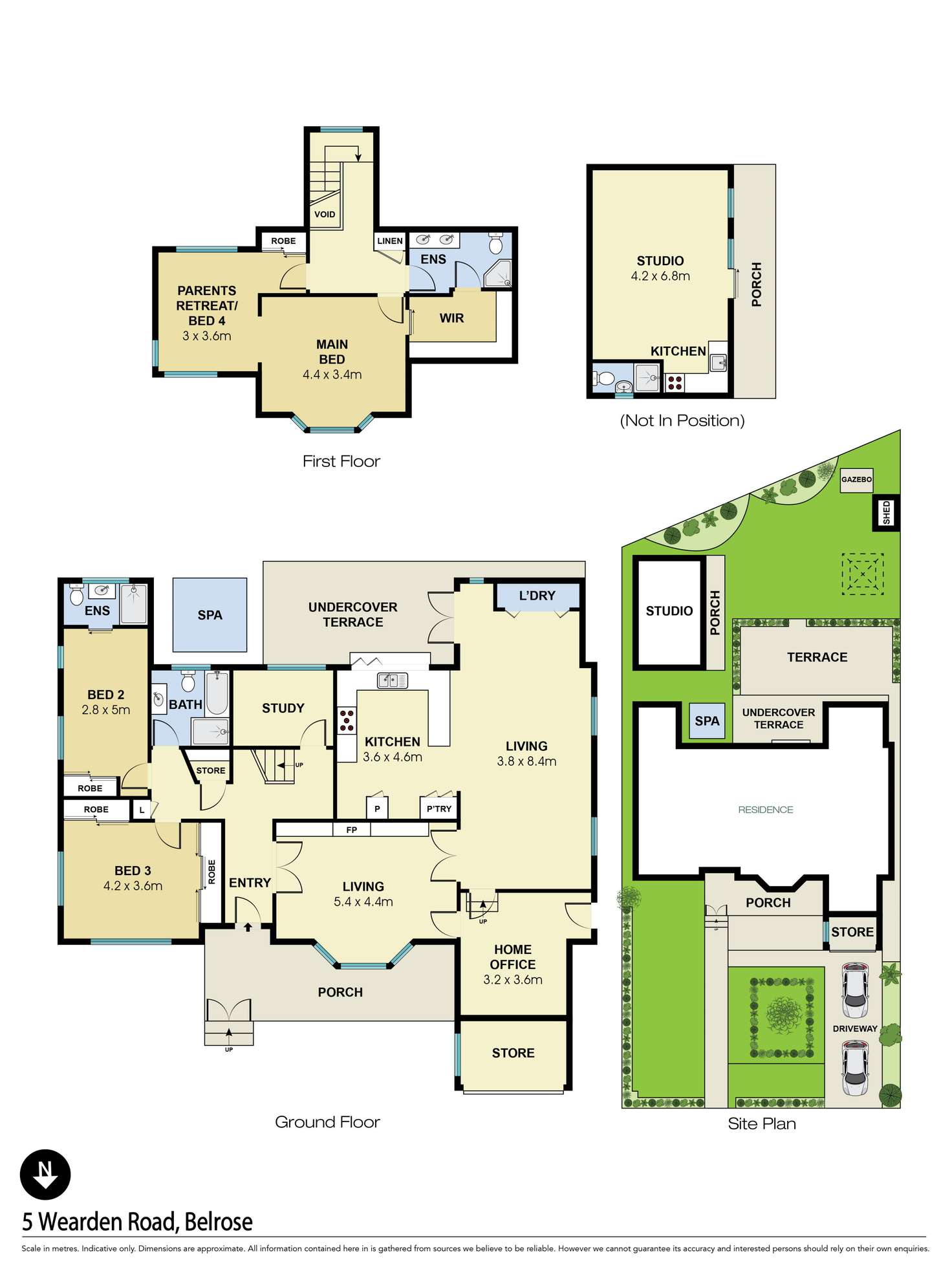 Floorplan of Homely house listing, 5 Wearden Road, Belrose NSW 2085