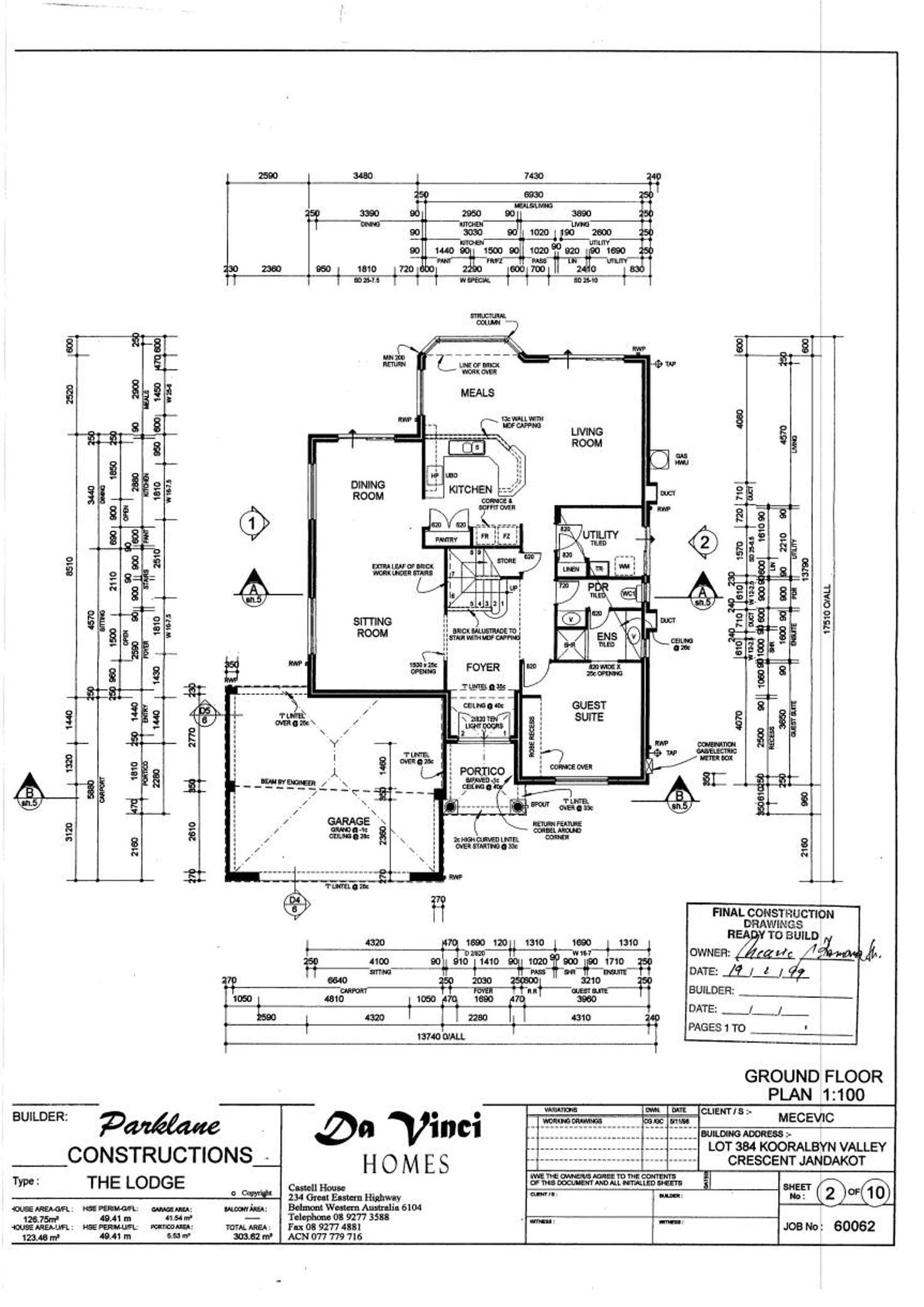 Floorplan of Homely house listing, 36 Kooralbyn Valley Crescent, Jandakot WA 6164