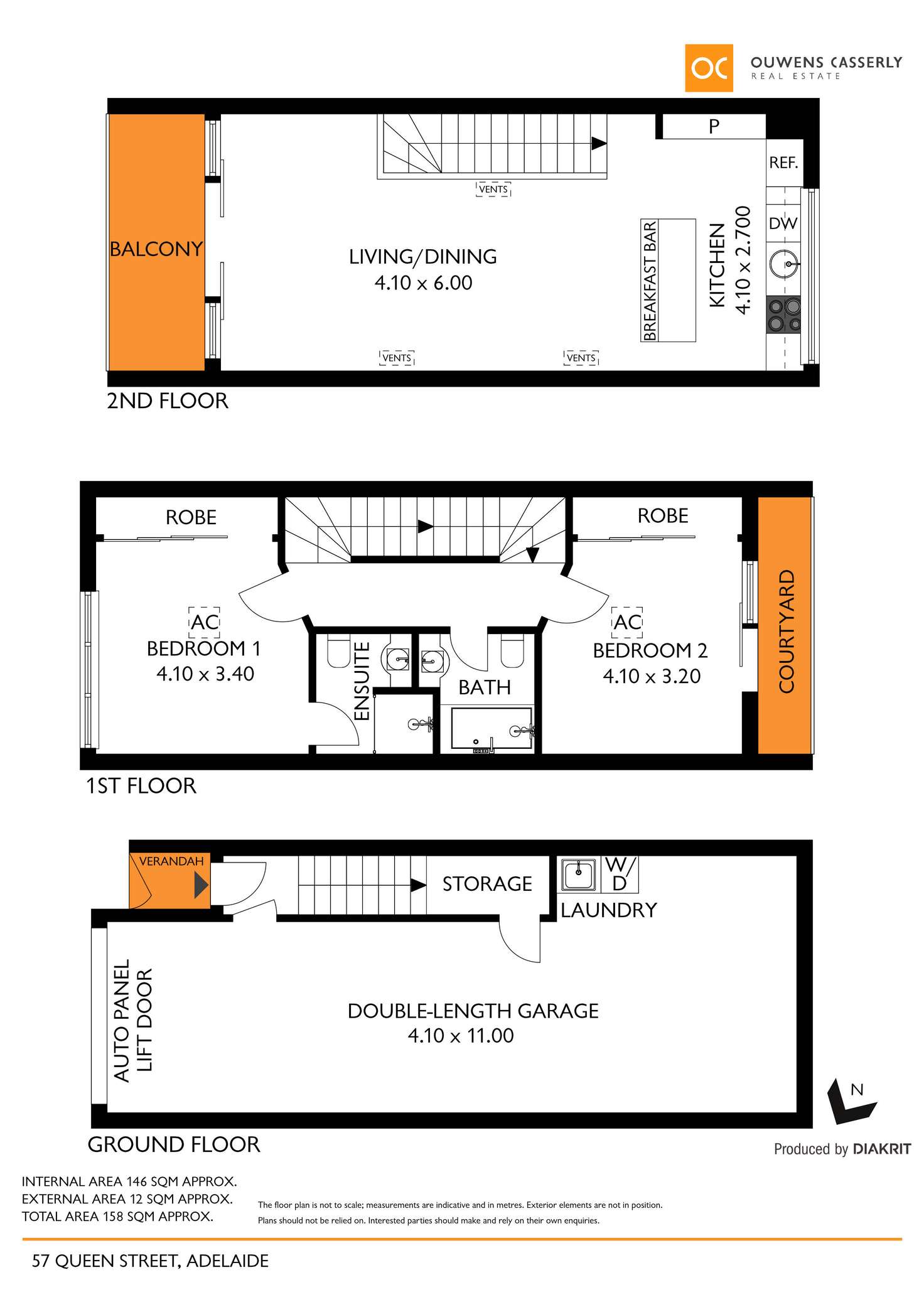 Floorplan of Homely house listing, 57 Queen Street, Adelaide SA 5000