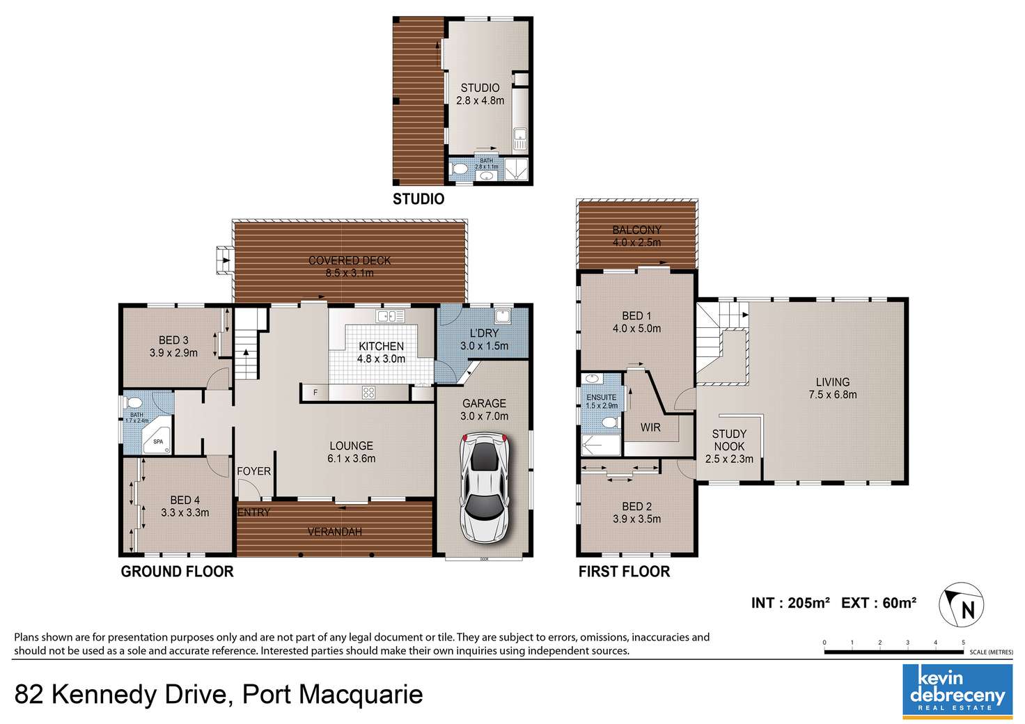 Floorplan of Homely house listing, 82 Kennedy Drive, Port Macquarie NSW 2444