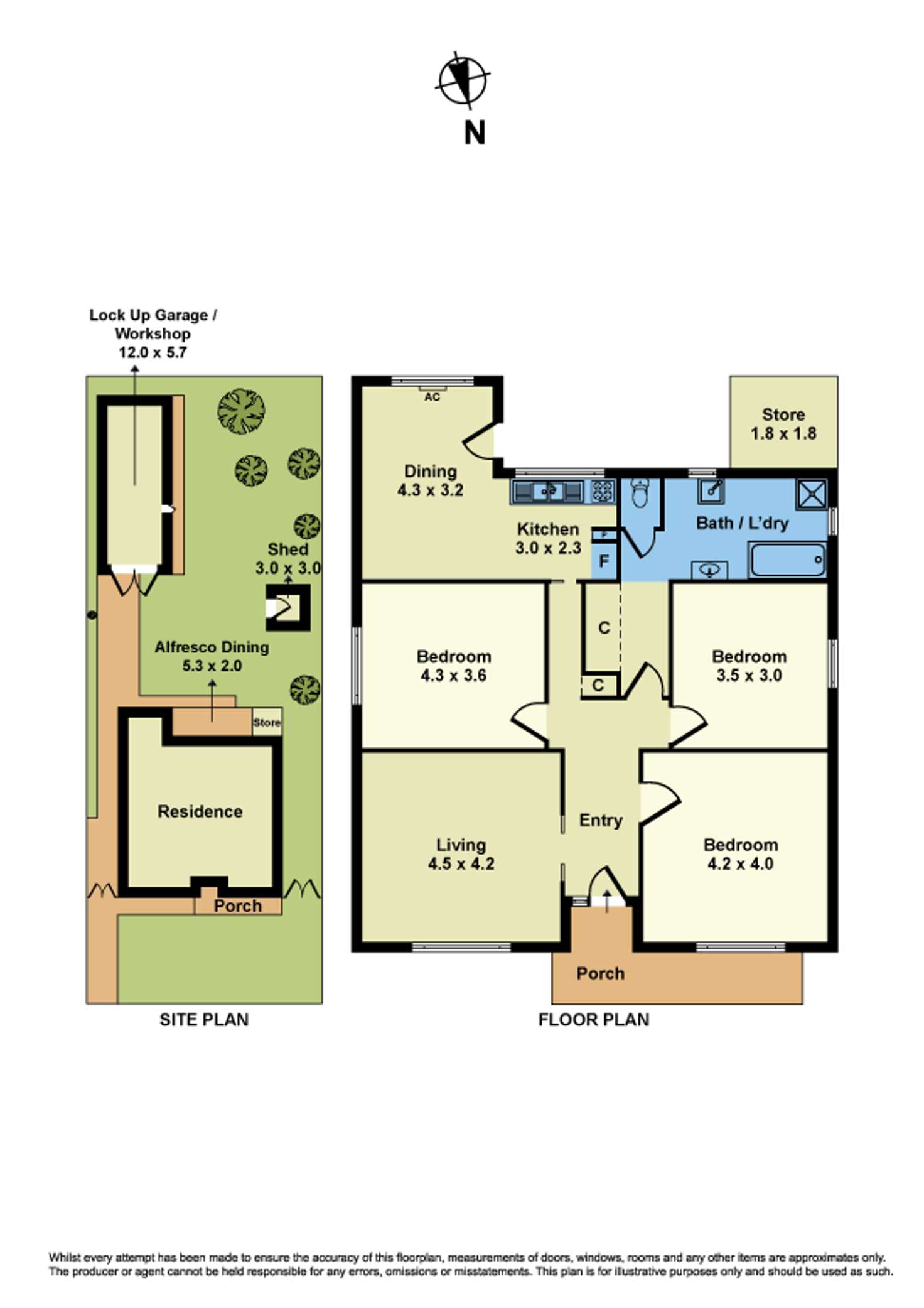 Floorplan of Homely house listing, 133 Durham Road, Sunshine VIC 3020