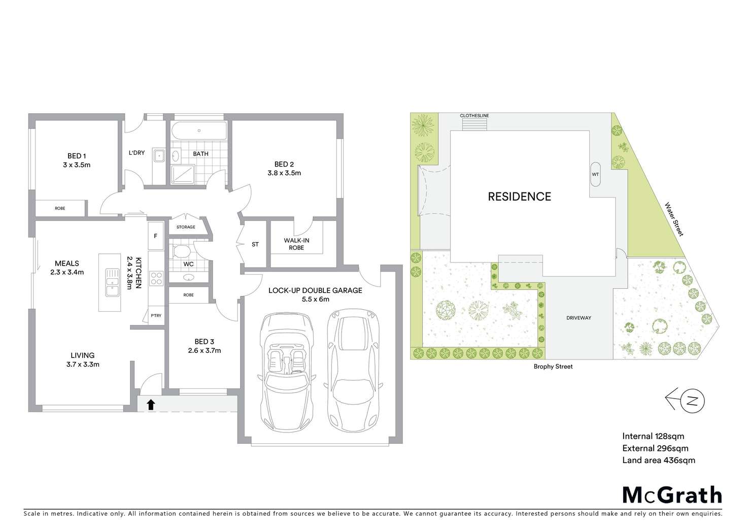 Floorplan of Homely house listing, 21 Brophy Street, Brown Hill VIC 3350