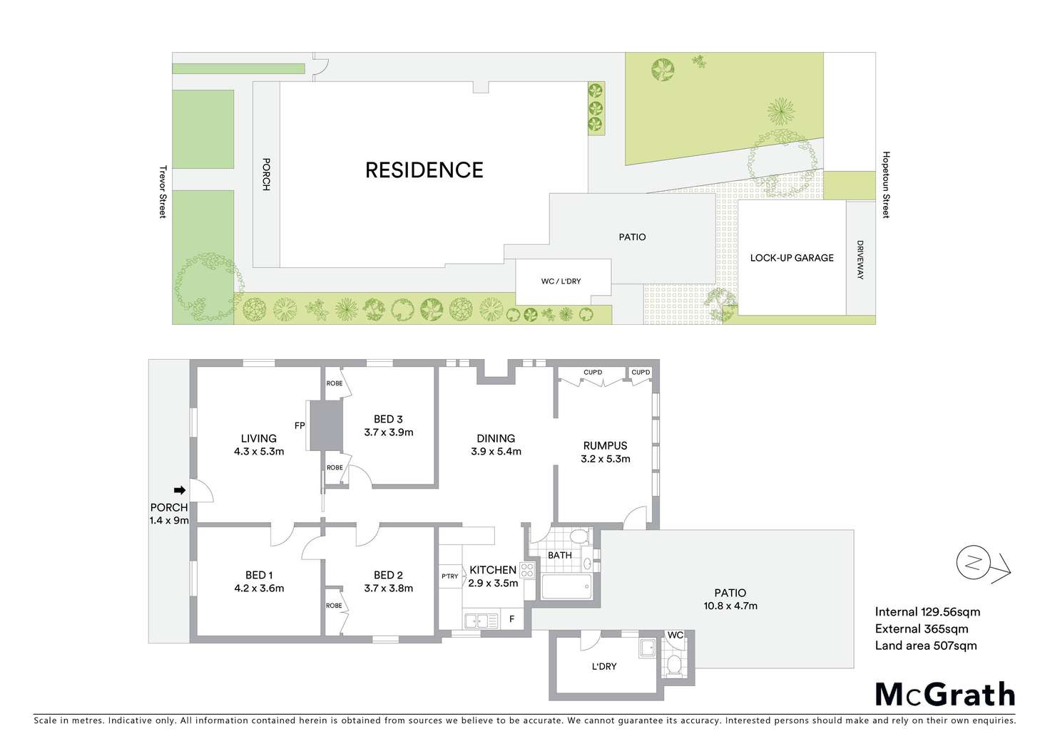 Floorplan of Homely house listing, 15 Trevor Street, Ballarat East VIC 3350
