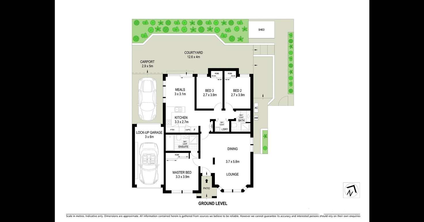 Floorplan of Homely villa listing, 2/24 Boundary Road, North Epping NSW 2121