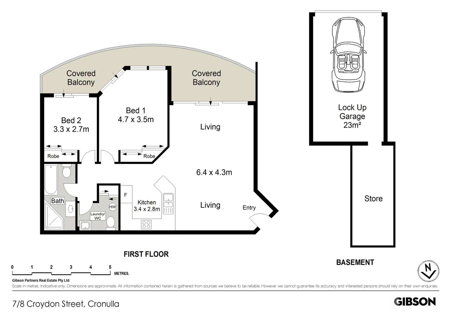 Floorplan of Homely apartment listing, 7/8-10 Croydon Street, Cronulla NSW 2230