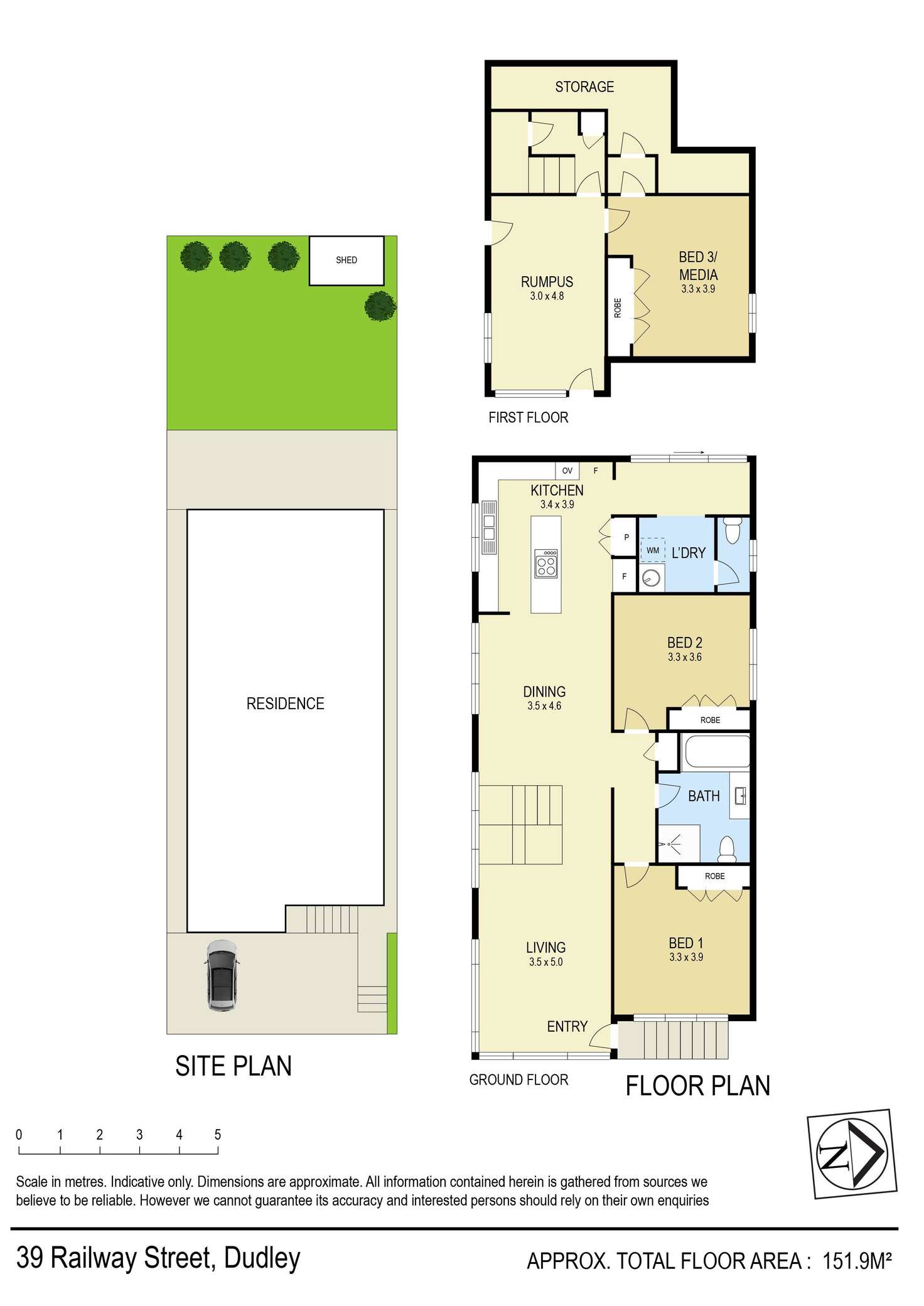 Floorplan of Homely house listing, 39 Railway Street, Dudley NSW 2290