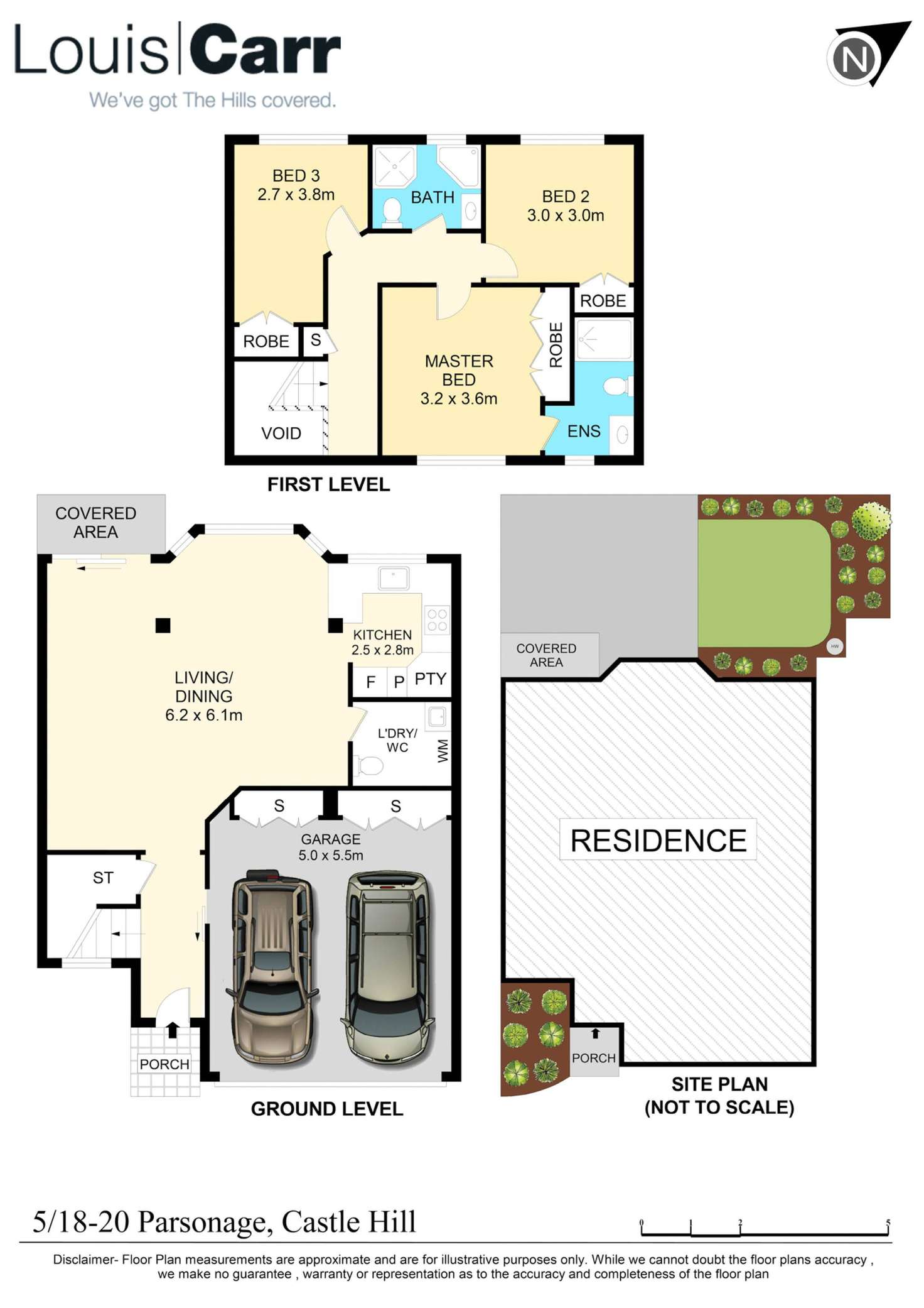 Floorplan of Homely townhouse listing, 5/18-20 Parsonage Road, Castle Hill NSW 2154