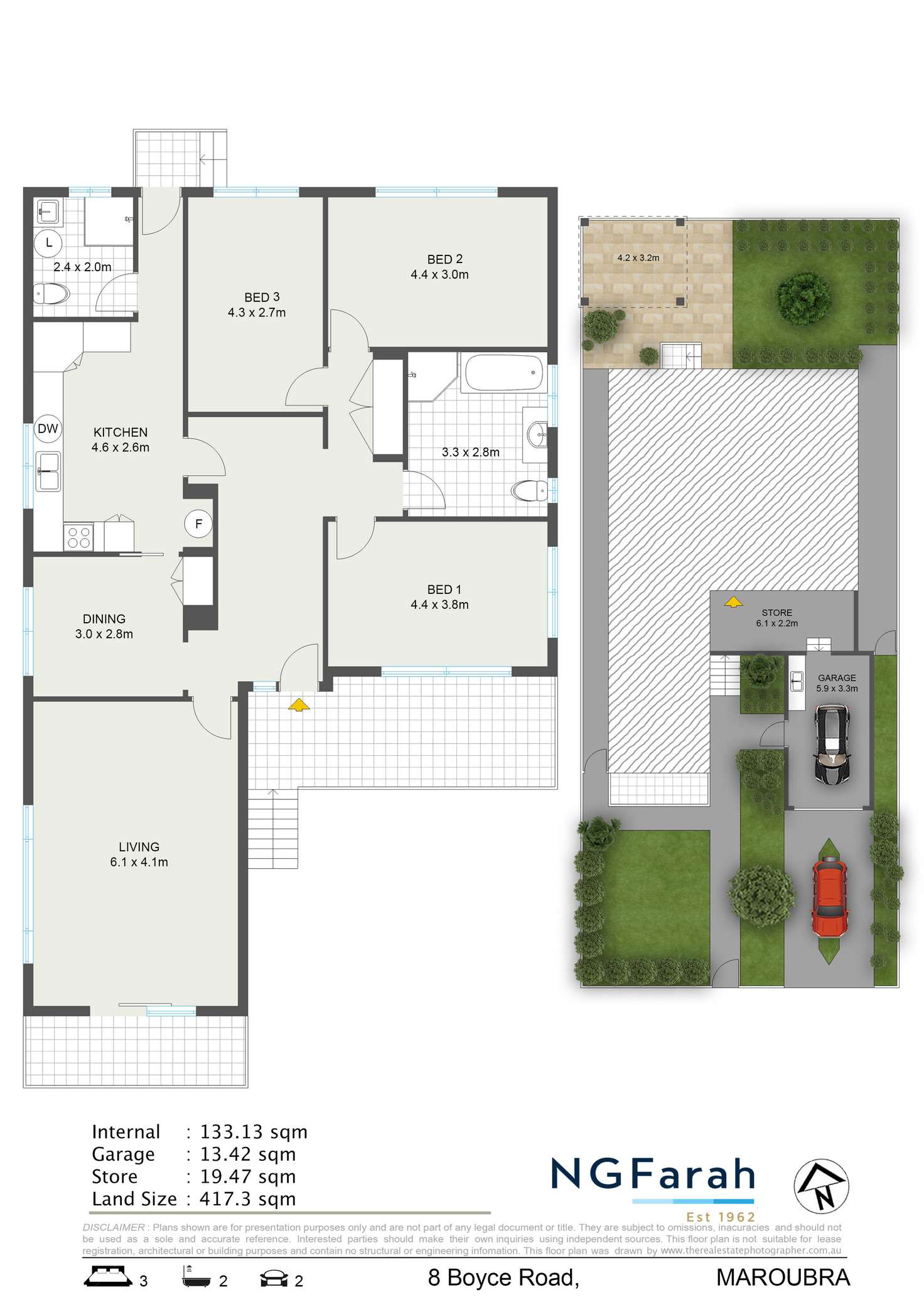 Floorplan of Homely house listing, 8 Boyce Road, Maroubra NSW 2035