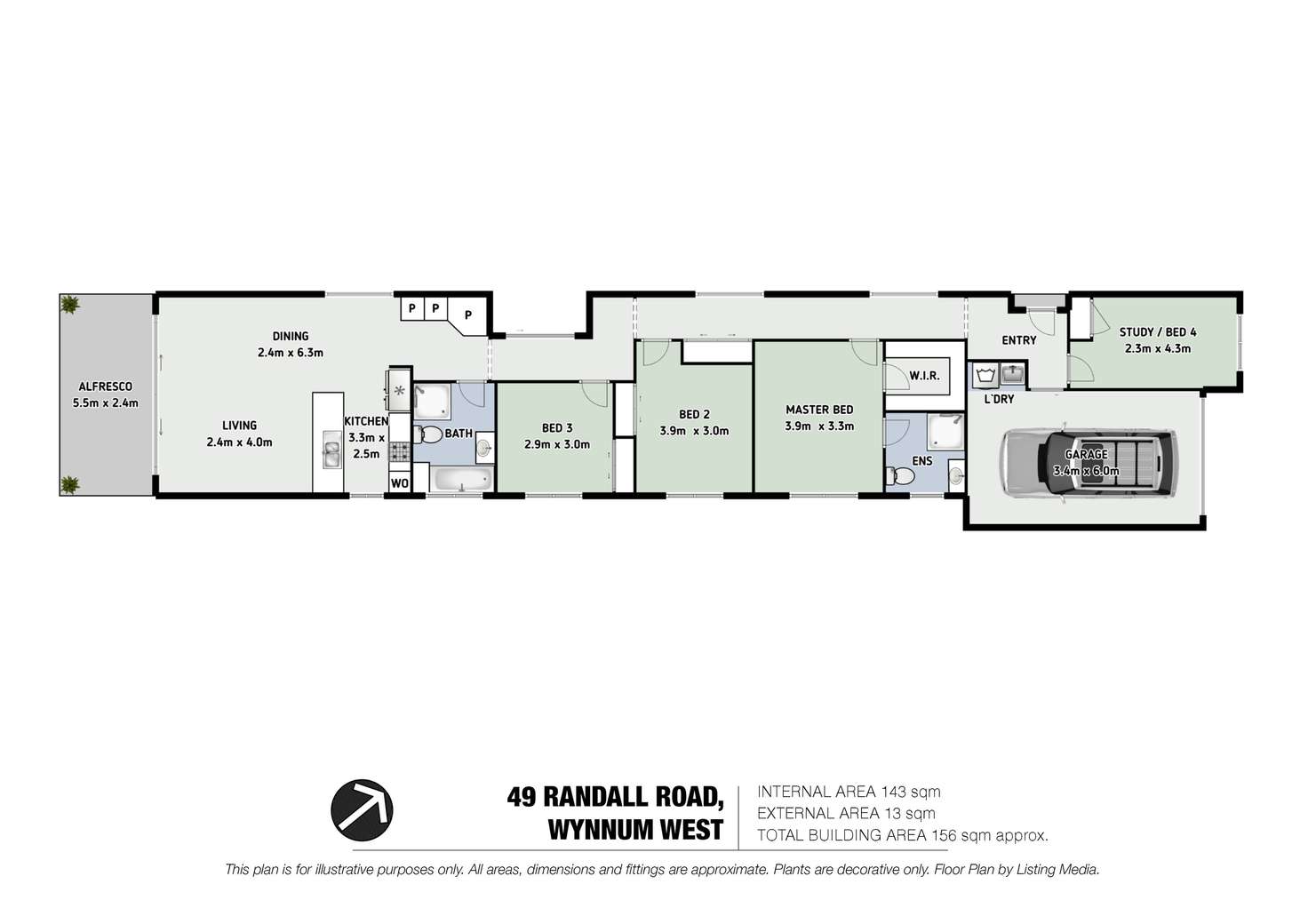 Floorplan of Homely house listing, 49 Randall Road, Wynnum West QLD 4178