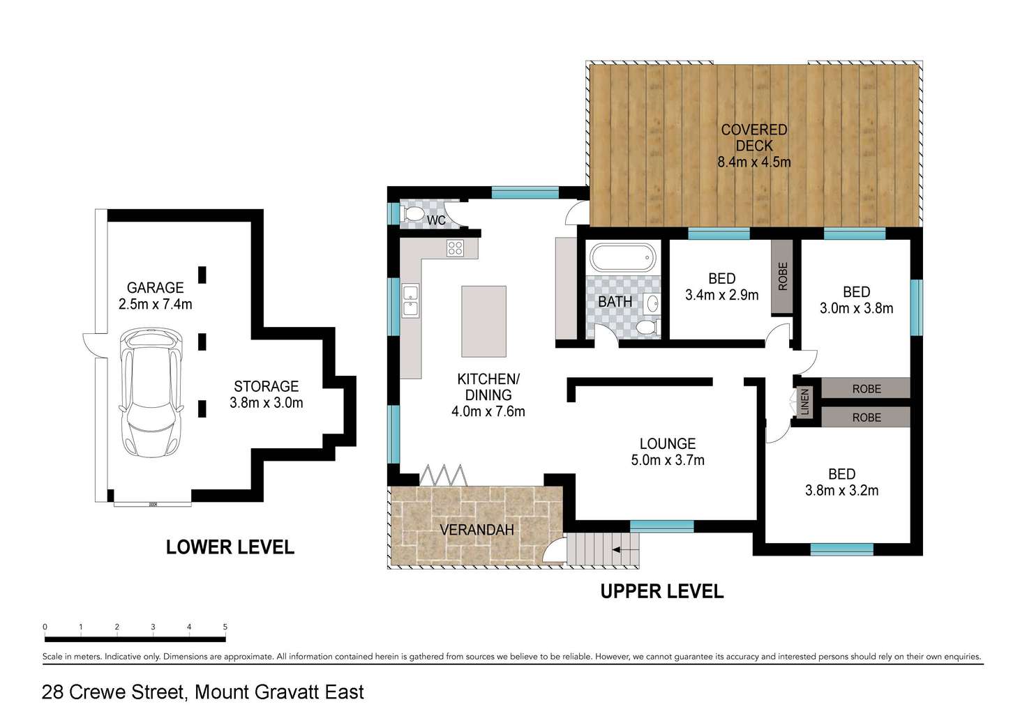 Floorplan of Homely house listing, 28 Crewe Street, Mount Gravatt East QLD 4122