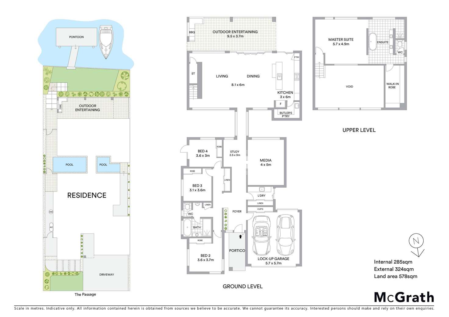 Floorplan of Homely house listing, 48 The Passage, Pelican Waters QLD 4551