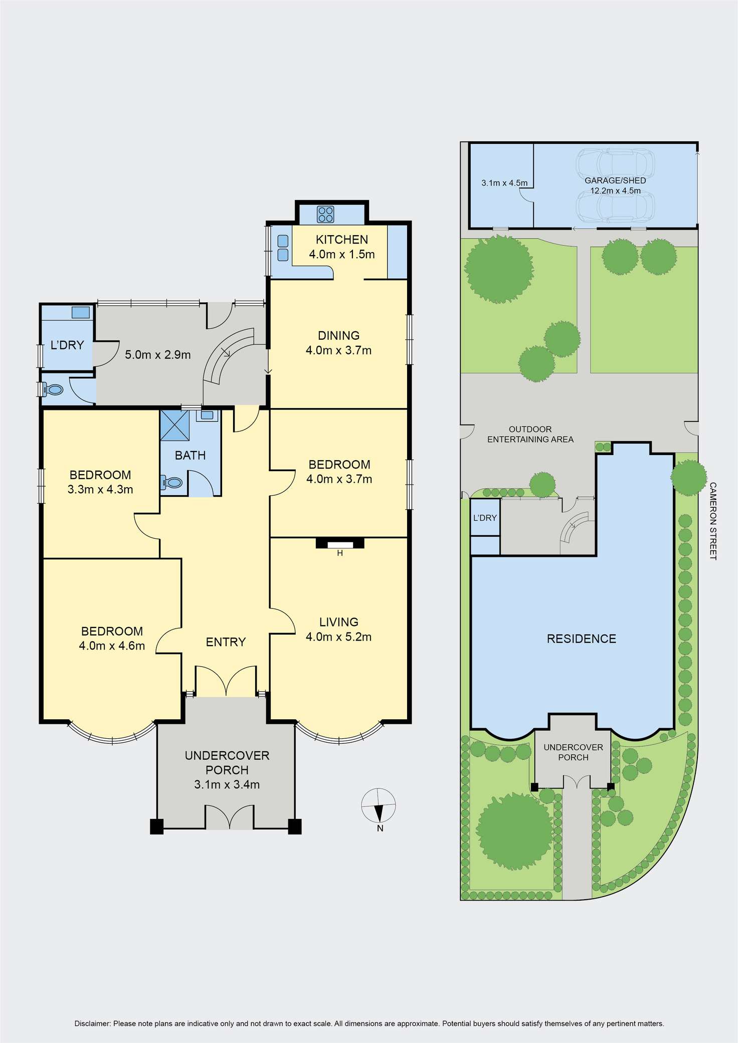 Floorplan of Homely house listing, 202 Moreland Road, Brunswick VIC 3056