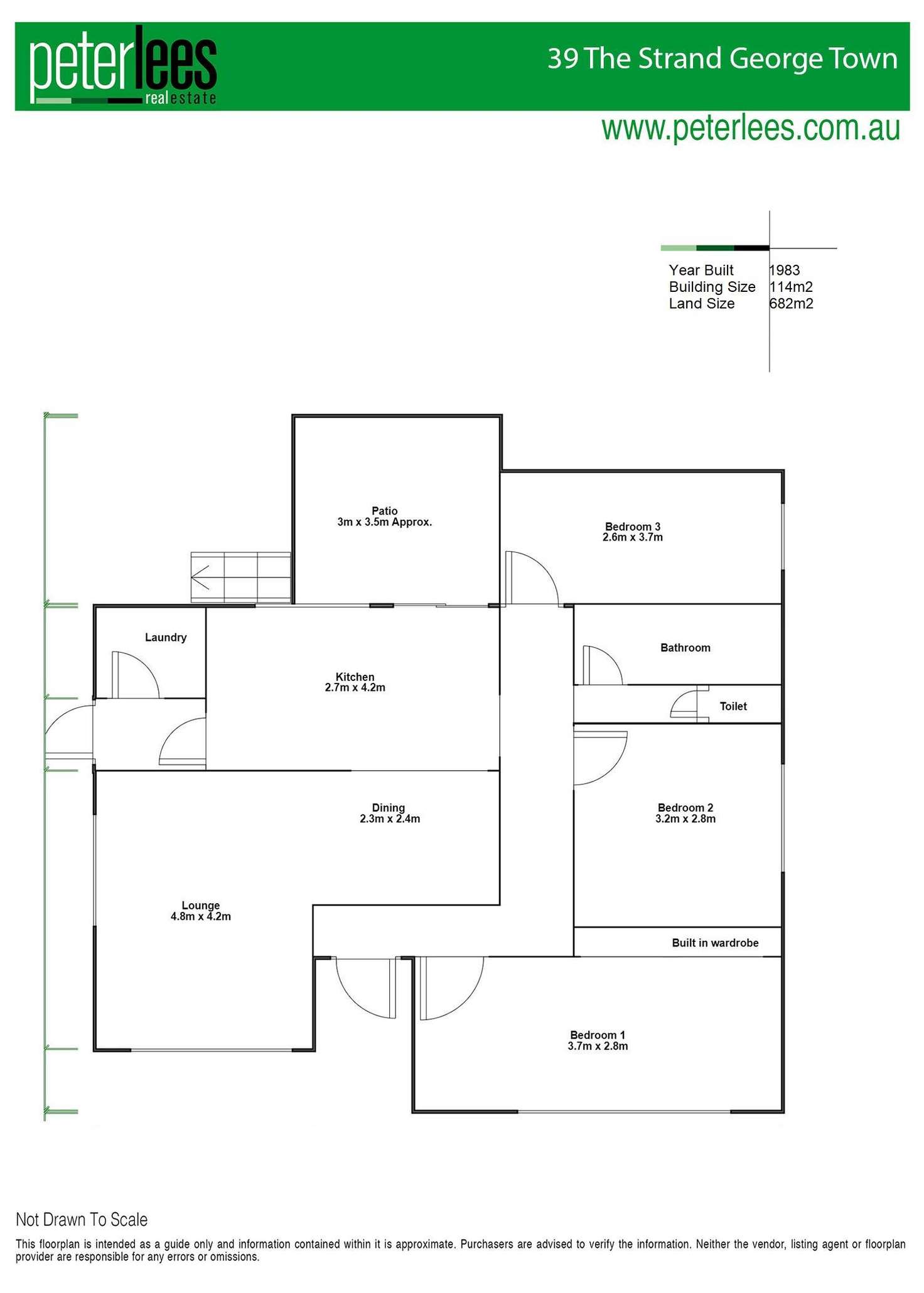 Floorplan of Homely house listing, 39 The Strand, George Town TAS 7253