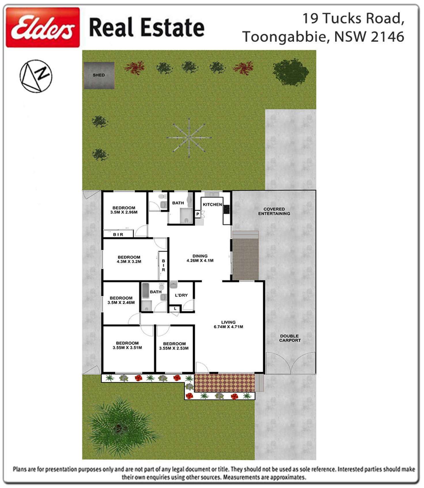 Floorplan of Homely house listing, 19 Tucks Road, Toongabbie NSW 2146