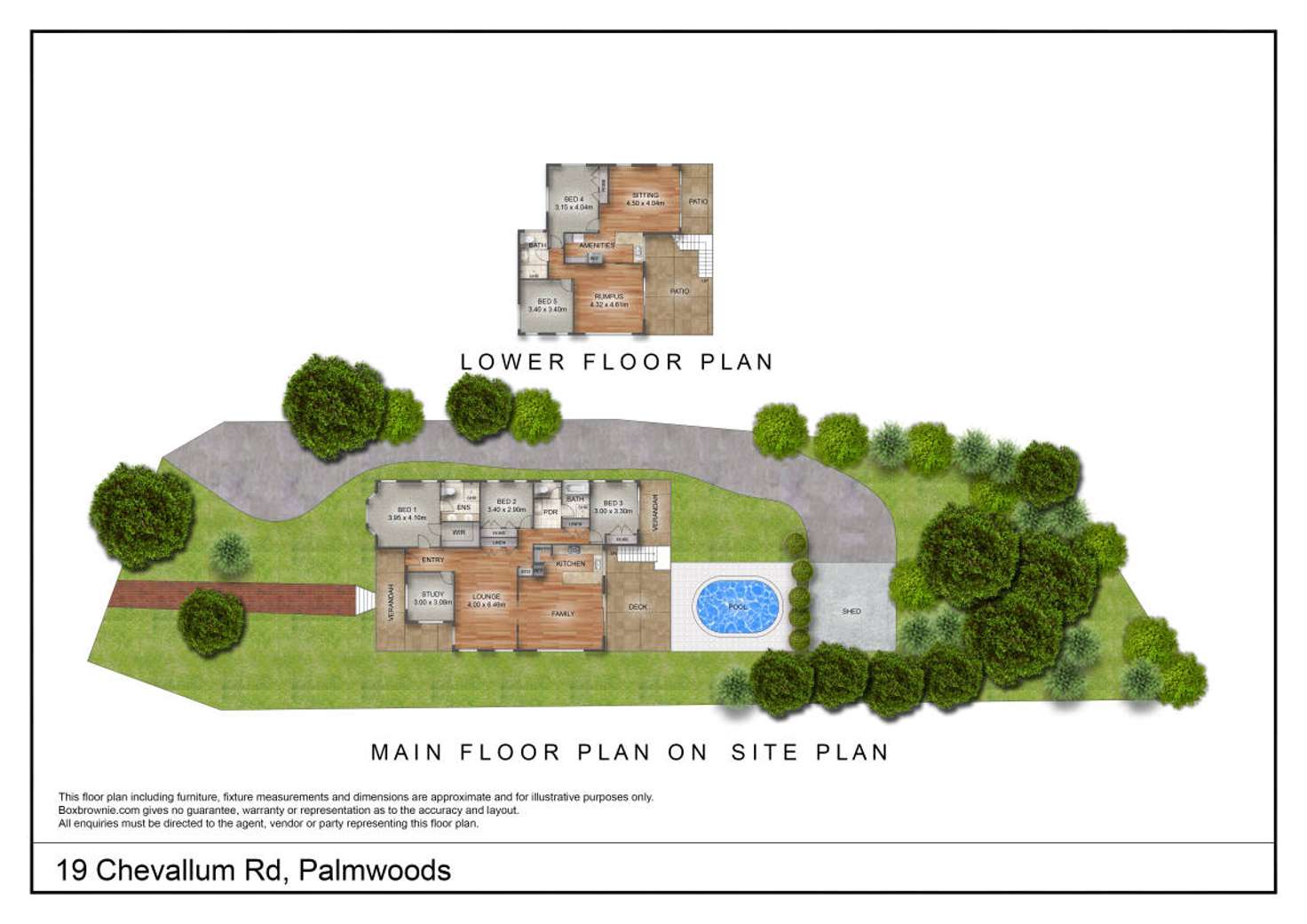 Floorplan of Homely house listing, 19 Chevallum Road, Palmwoods QLD 4555