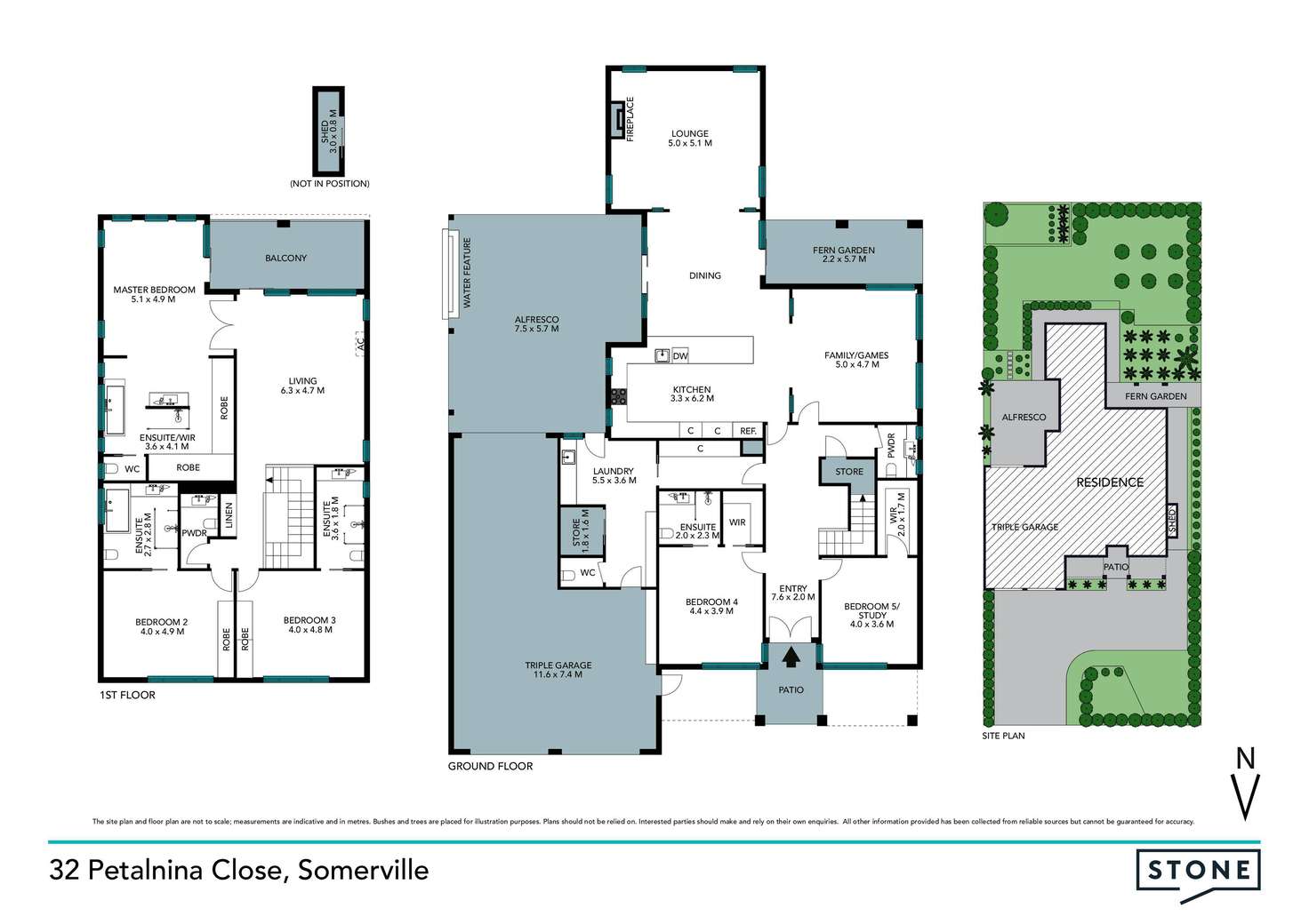 Floorplan of Homely house listing, 32 Petalnina Close, Somerville VIC 3912