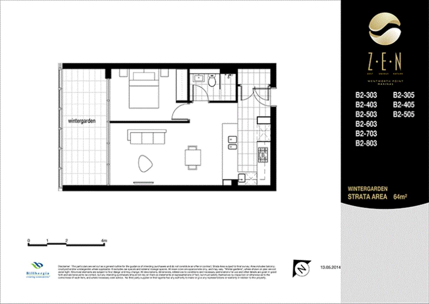 Floorplan of Homely apartment listing, 803/5 Wentworth Place, Wentworth Point NSW 2127