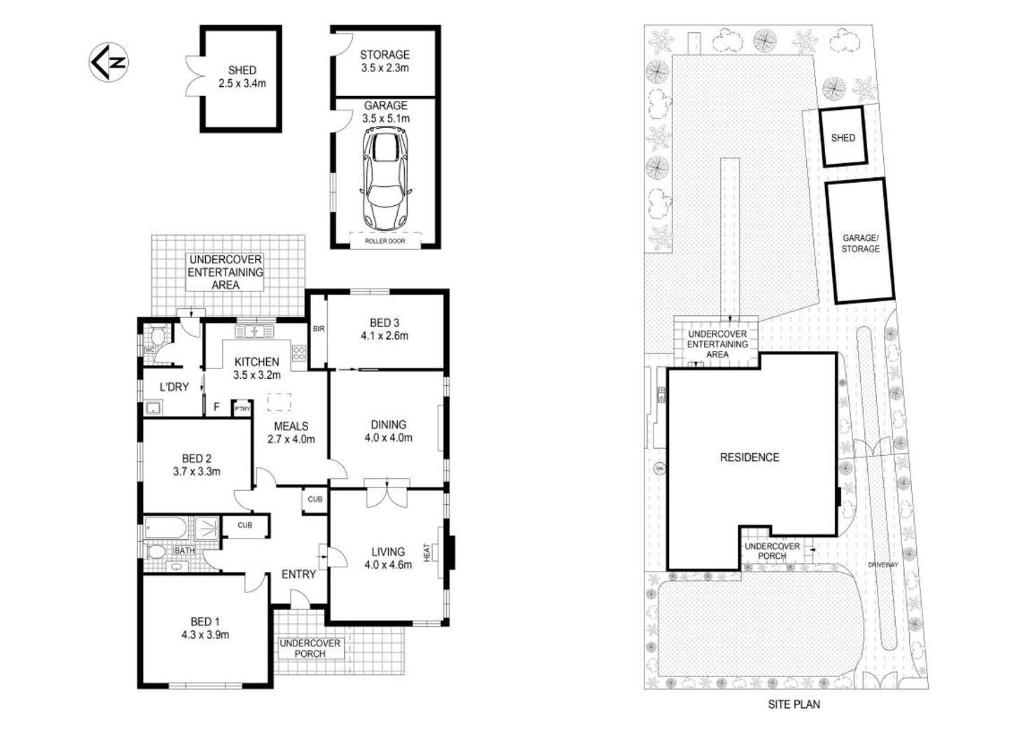 Floorplan of Homely house listing, 14 Mendip Road, Reservoir VIC 3073