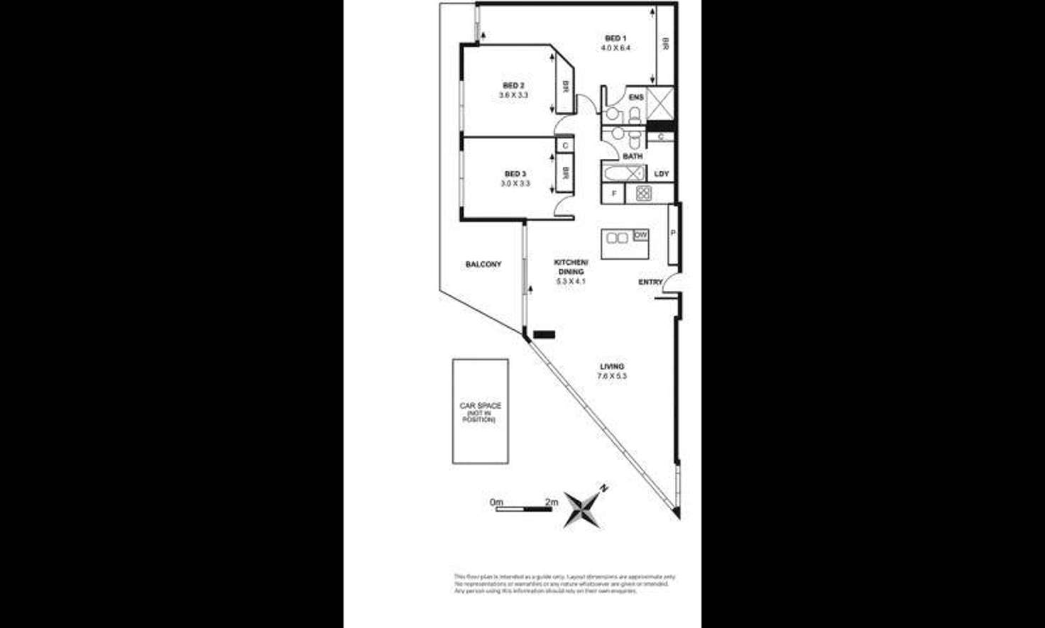 Floorplan of Homely apartment listing, 1208N/18 Waterview Walk, Docklands VIC 3008