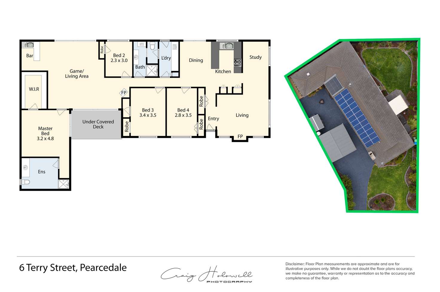 Floorplan of Homely house listing, 6 Terry Street, Pearcedale VIC 3912