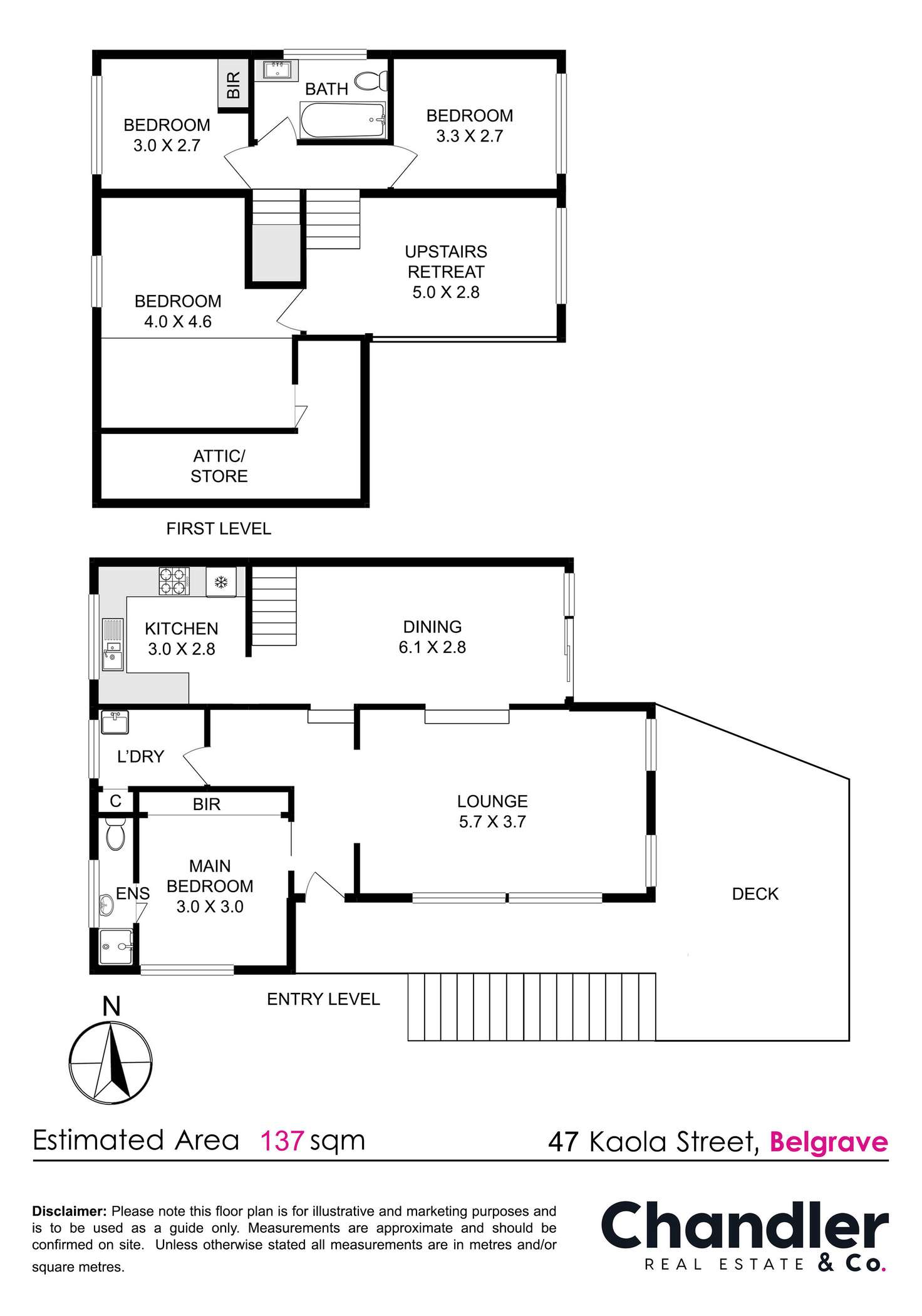 Floorplan of Homely house listing, 47 Kaola Street, Belgrave VIC 3160
