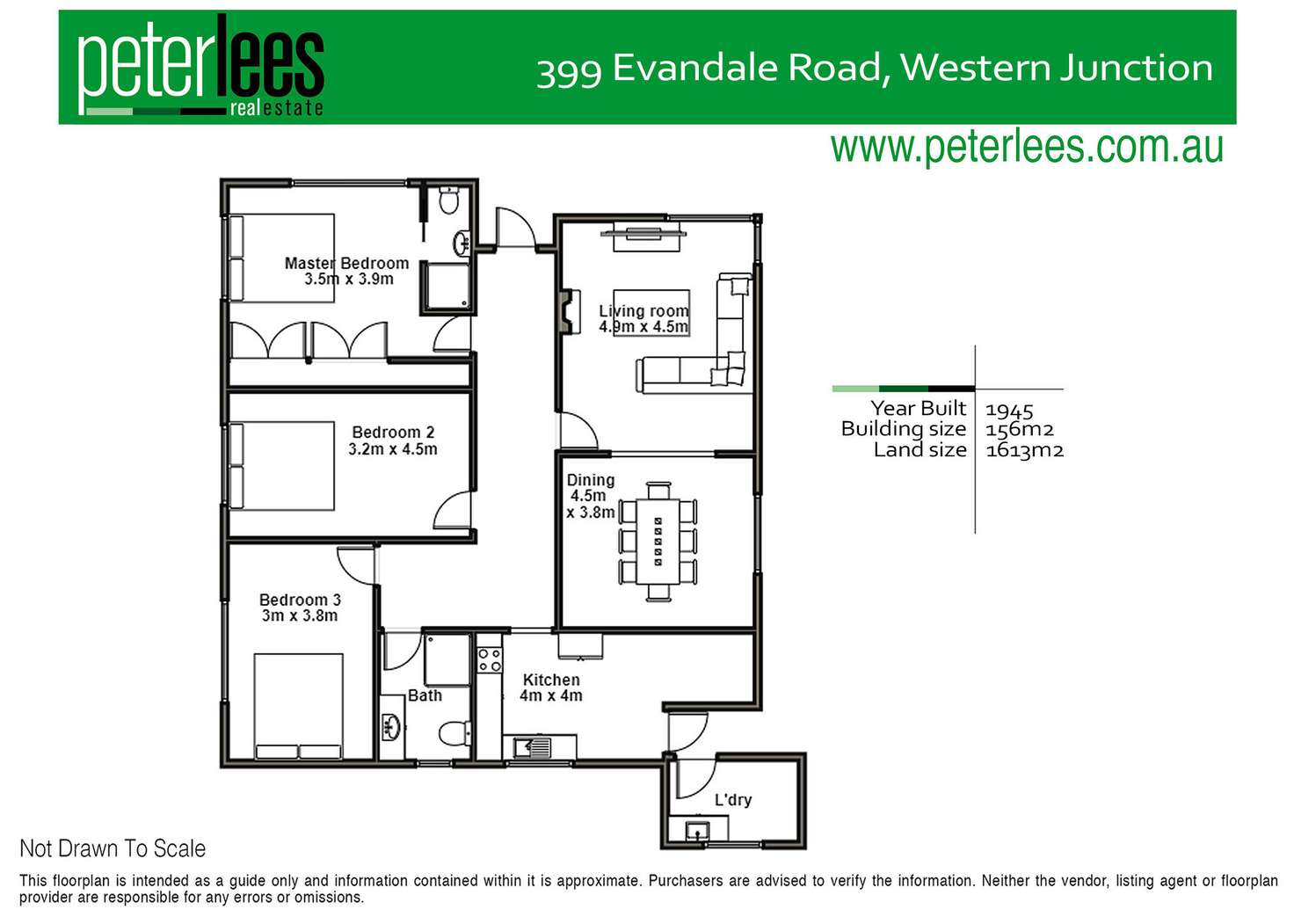 Floorplan of Homely house listing, 399 Evandale Road, Western Junction TAS 7212
