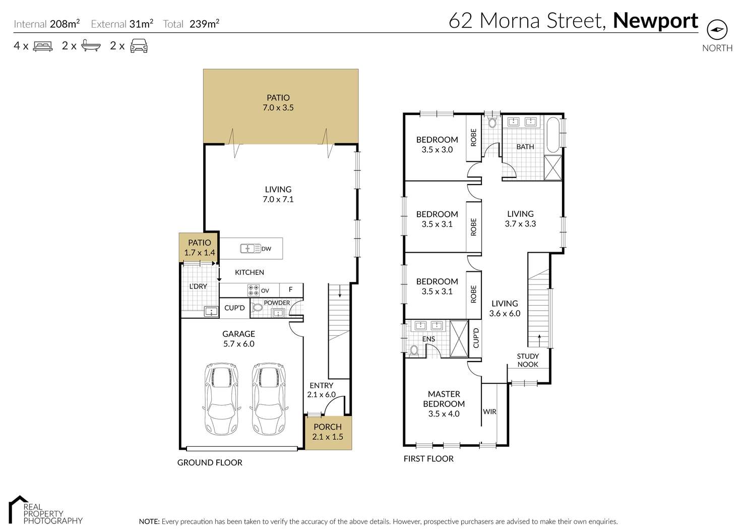 Floorplan of Homely house listing, 62 Morna Street, Newport QLD 4020